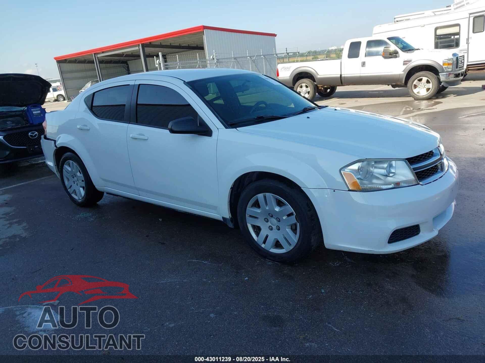 DODGE AVENGER 2014 - 1C3CDZAB3EN174617