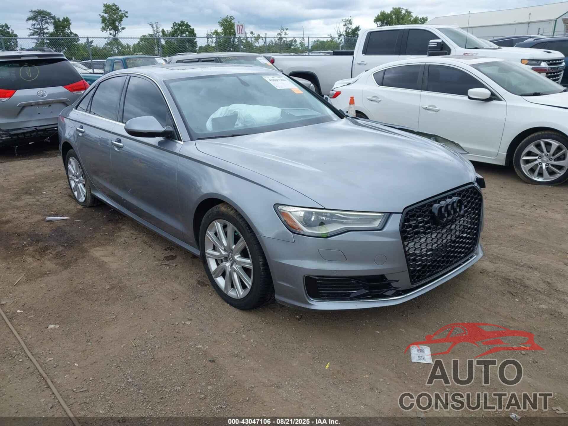 AUDI A6 2016 - WAUGFAFC1GN074235