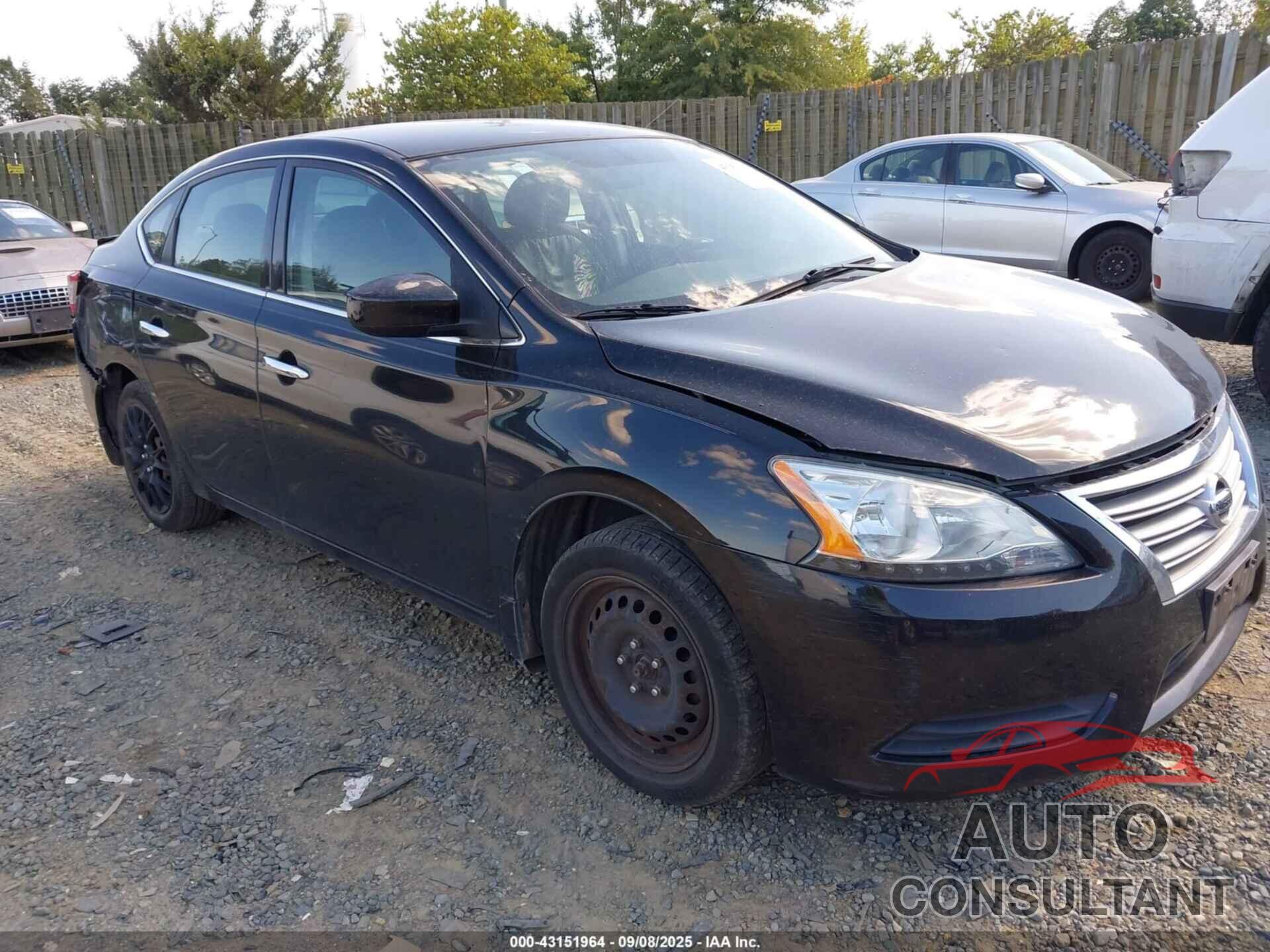 NISSAN SENTRA 2014 - 3N1AB7APXEY318033