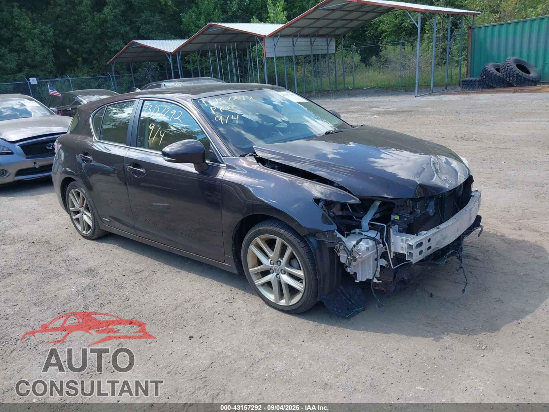 LEXUS CT 200H 2014 - JTHKD5BH7E2176972