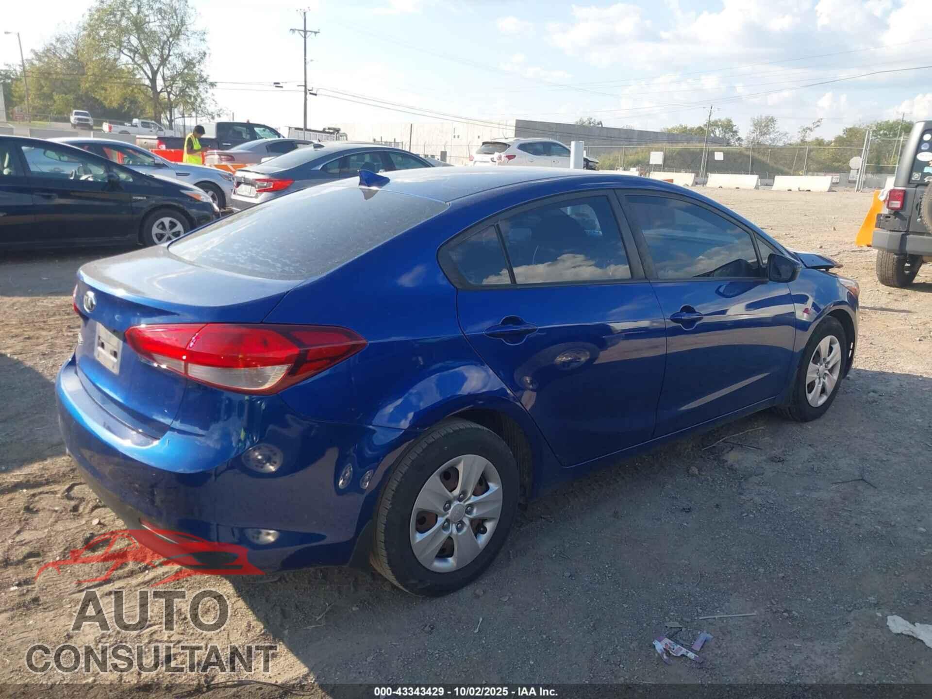 KIA FORTE 2017 - 3KPFK4A7XHE114159