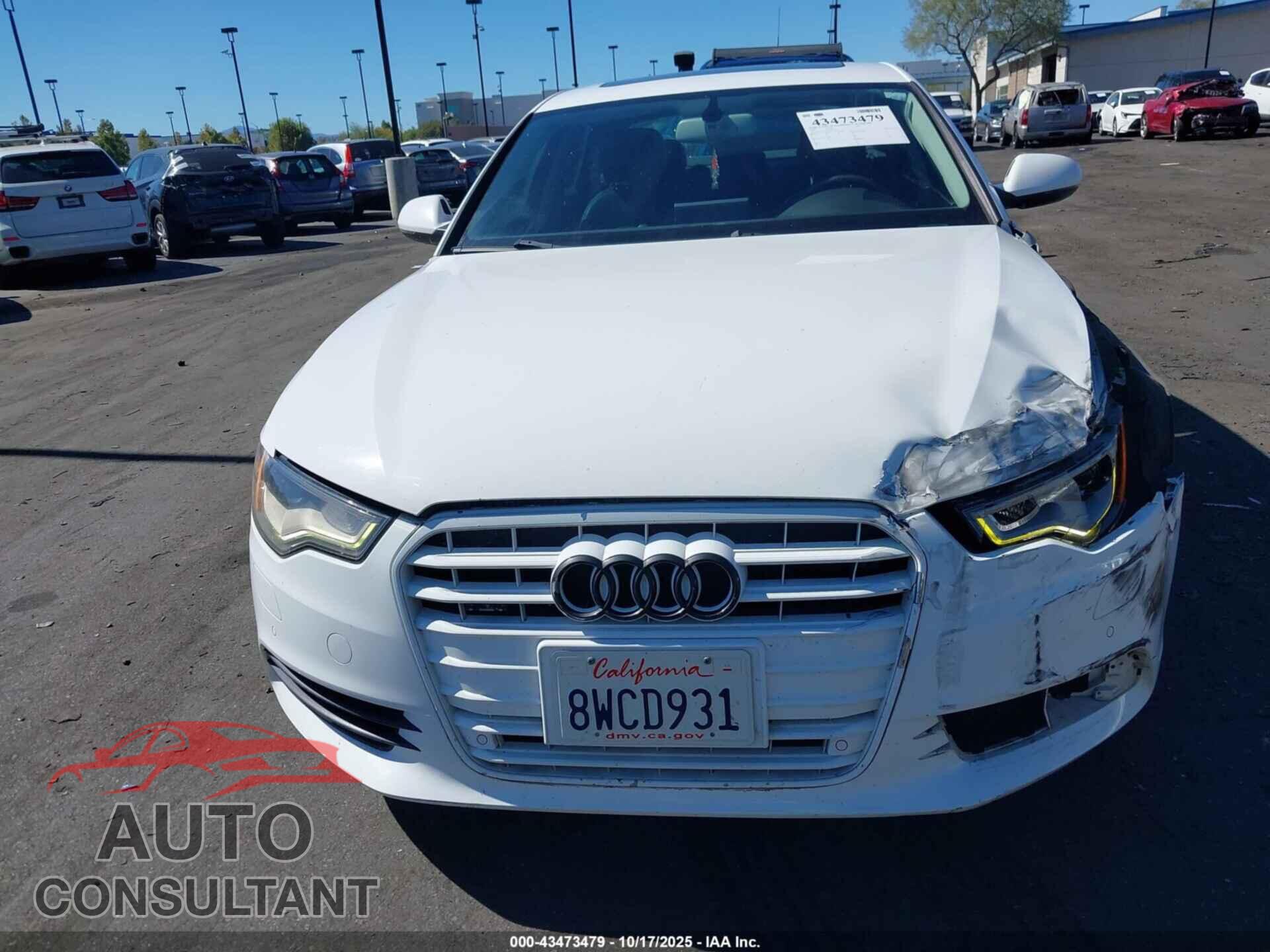 AUDI A6 2014 - WAUGFAFC4EN150124