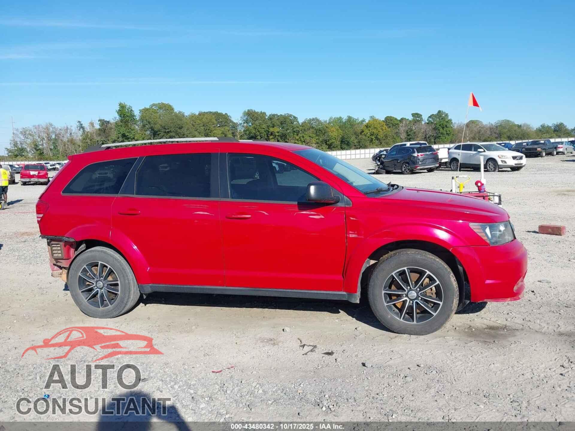 DODGE JOURNEY 2017 - 3C4PDCAB8HT684301