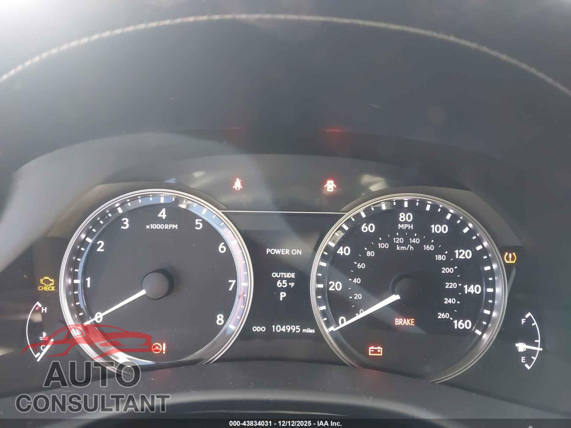 LEXUS GS 350 2015 - JTHBE1BL8FA018366