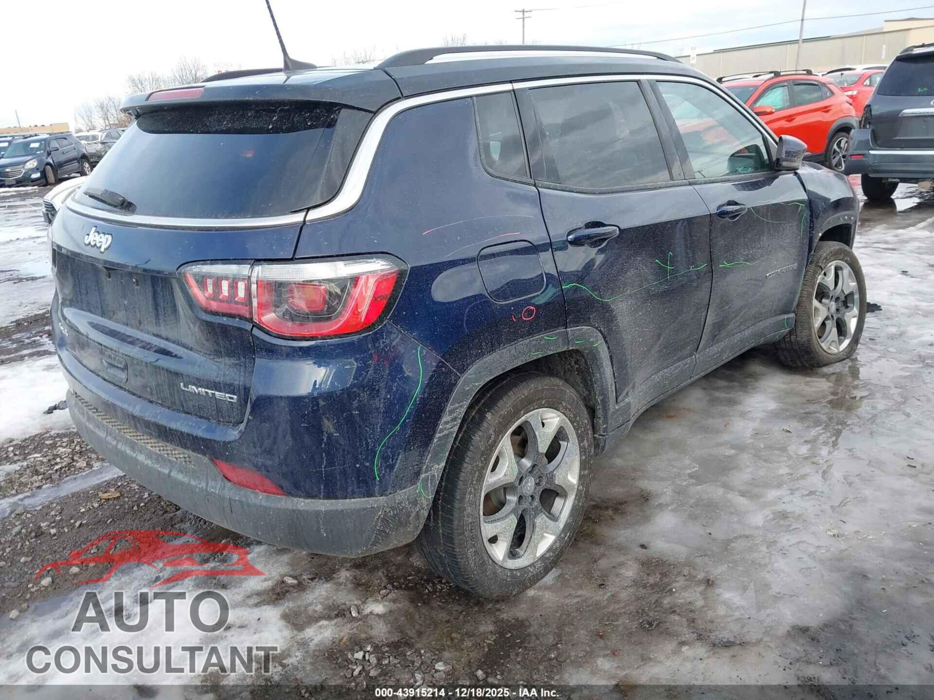 JEEP NEW COMPASS 2017 - 3C4NJDCBXHT631148