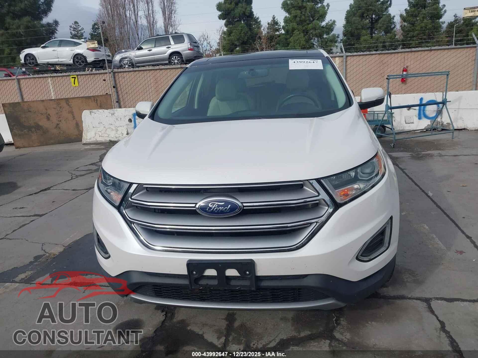FORD EDGE 2017 - 2FMPK4K91HBC04596