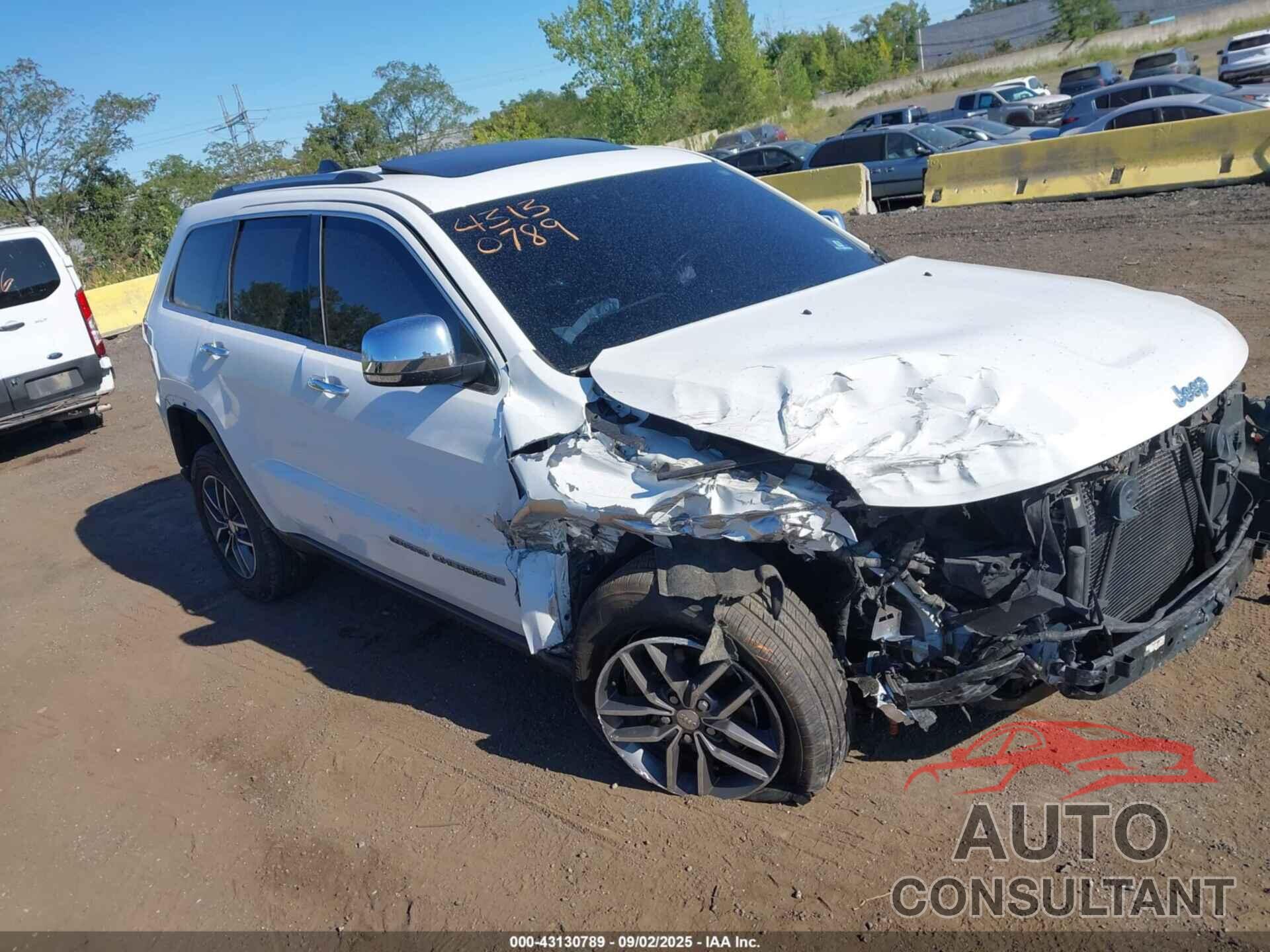 JEEP GRAND CHEROKEE 2017 - 1C4RJFBG3HC913458