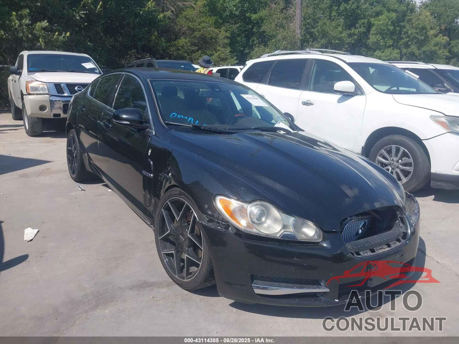 JAGUAR XF 2010 - SAJWA0FA2AHR57290