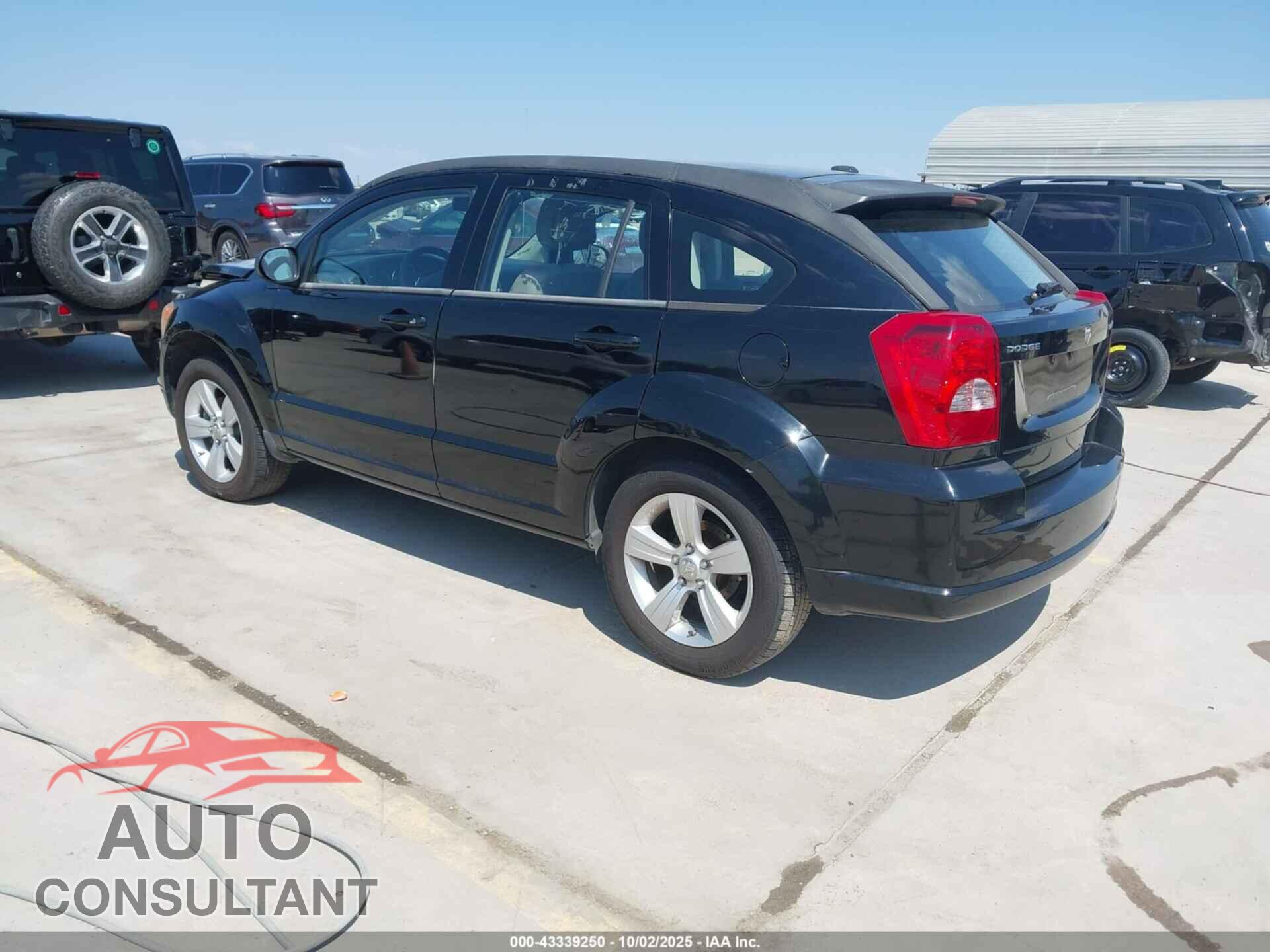 DODGE CALIBER 2012 - 1C3CDWDAXCD529710