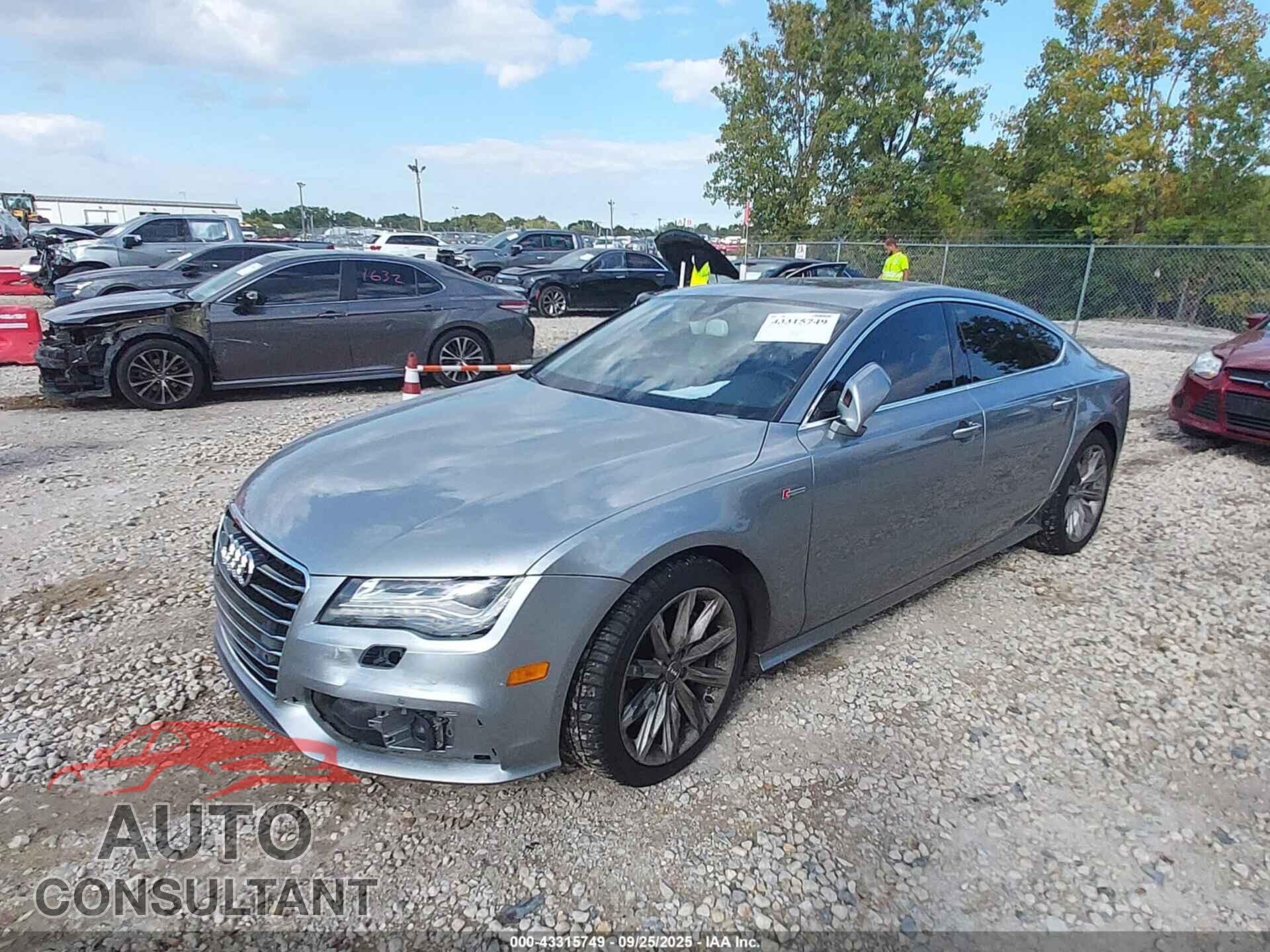 AUDI A7 2012 - WAU2GAFC2CN099811