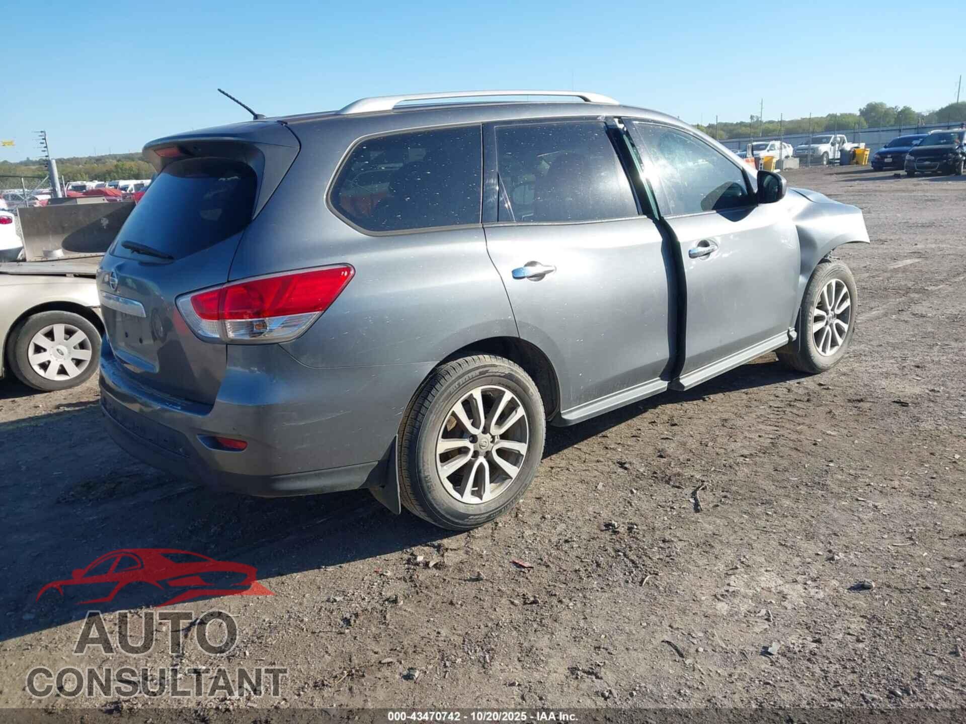 NISSAN PATHFINDER 2015 - 5N1AR2MN8FC663640