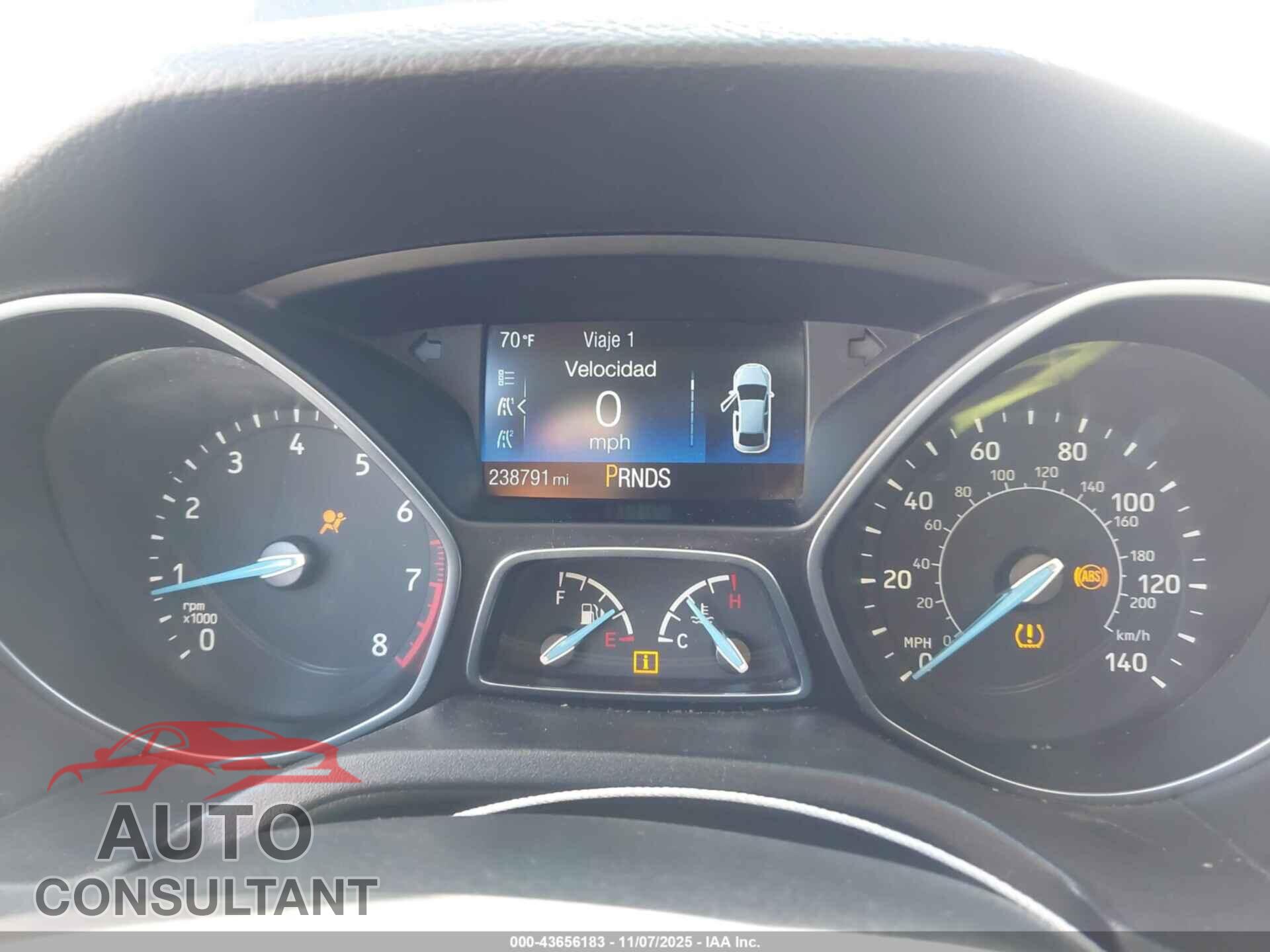 FORD FOCUS 2015 - 1FADP3F21FL288034