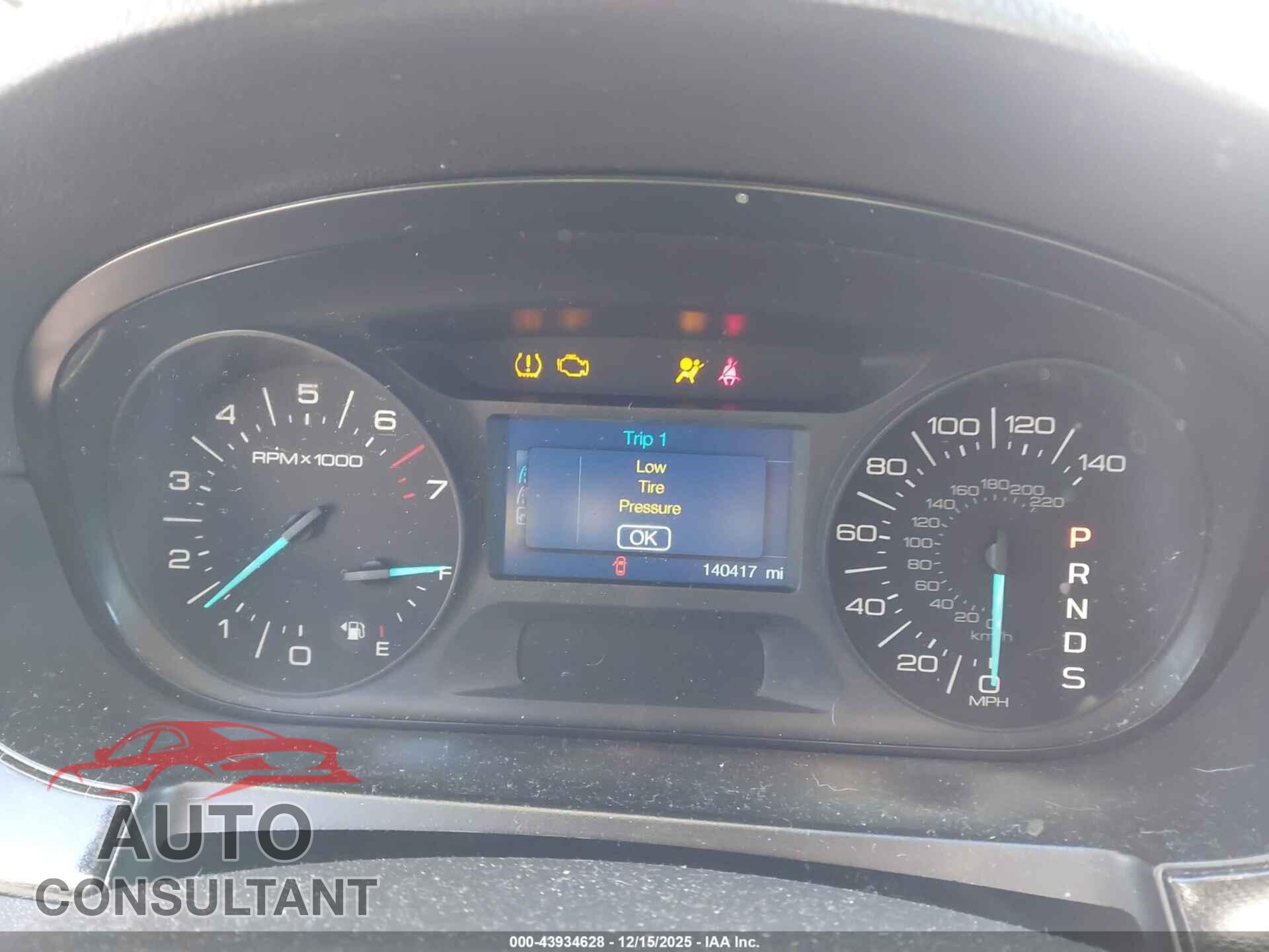 FORD EDGE 2013 - 2FMDK3GCXDBA01086