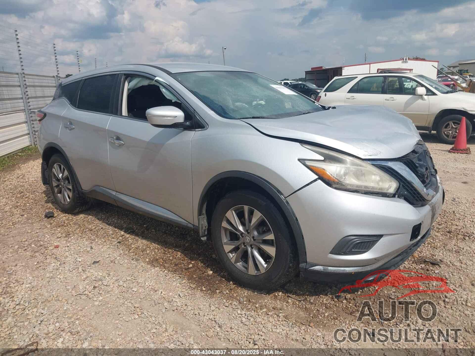 NISSAN MURANO 2015 - 5N1AZ2MH4FN235479