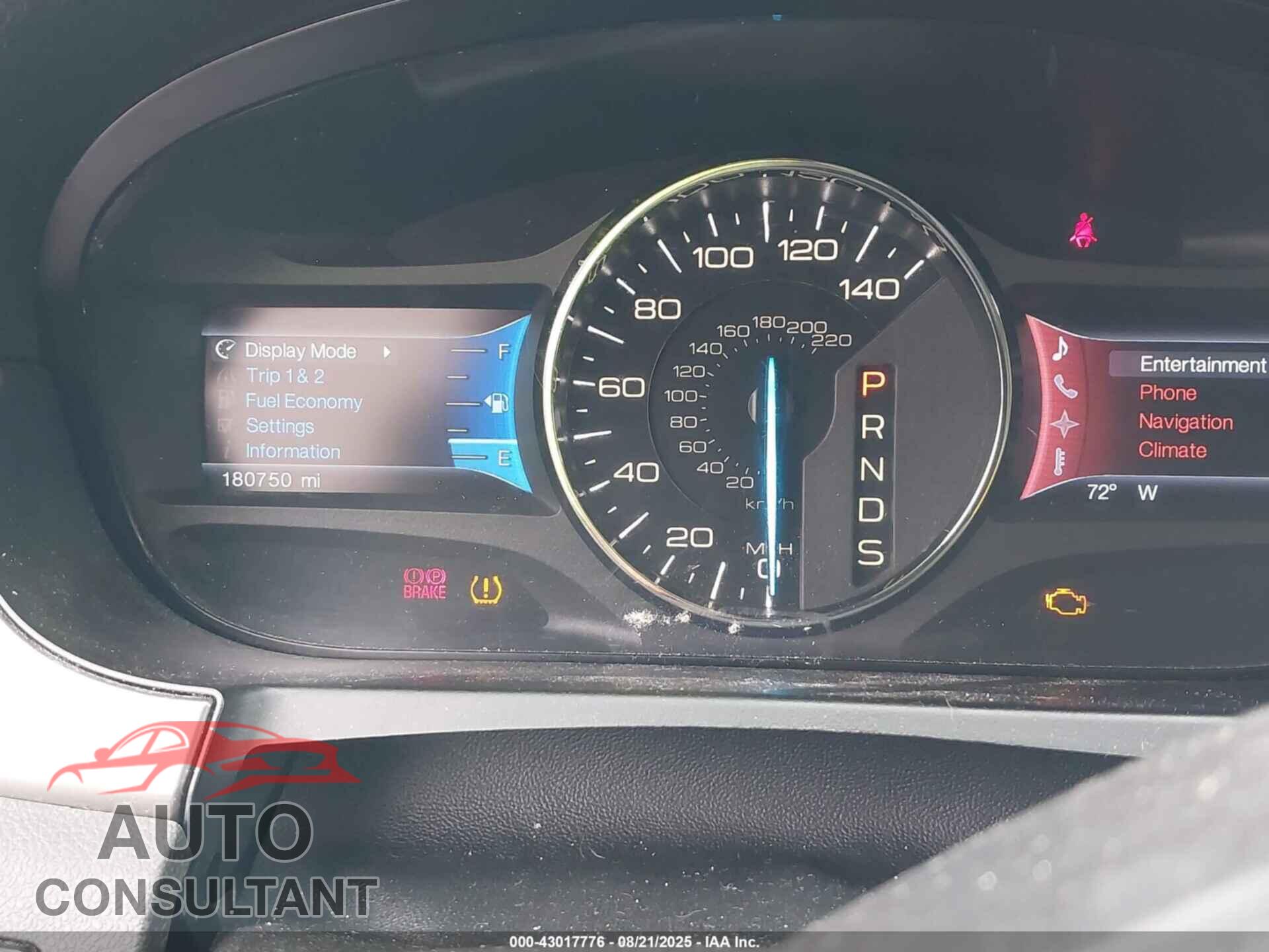 FORD EDGE 2013 - 2FMDK4AK8DBC29559