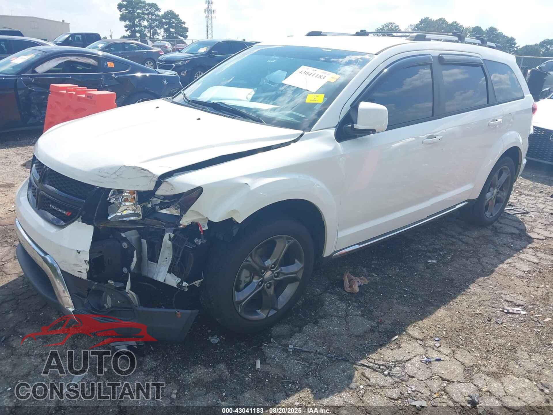 DODGE JOURNEY 2015 - 3C4PDCGG0FT564587