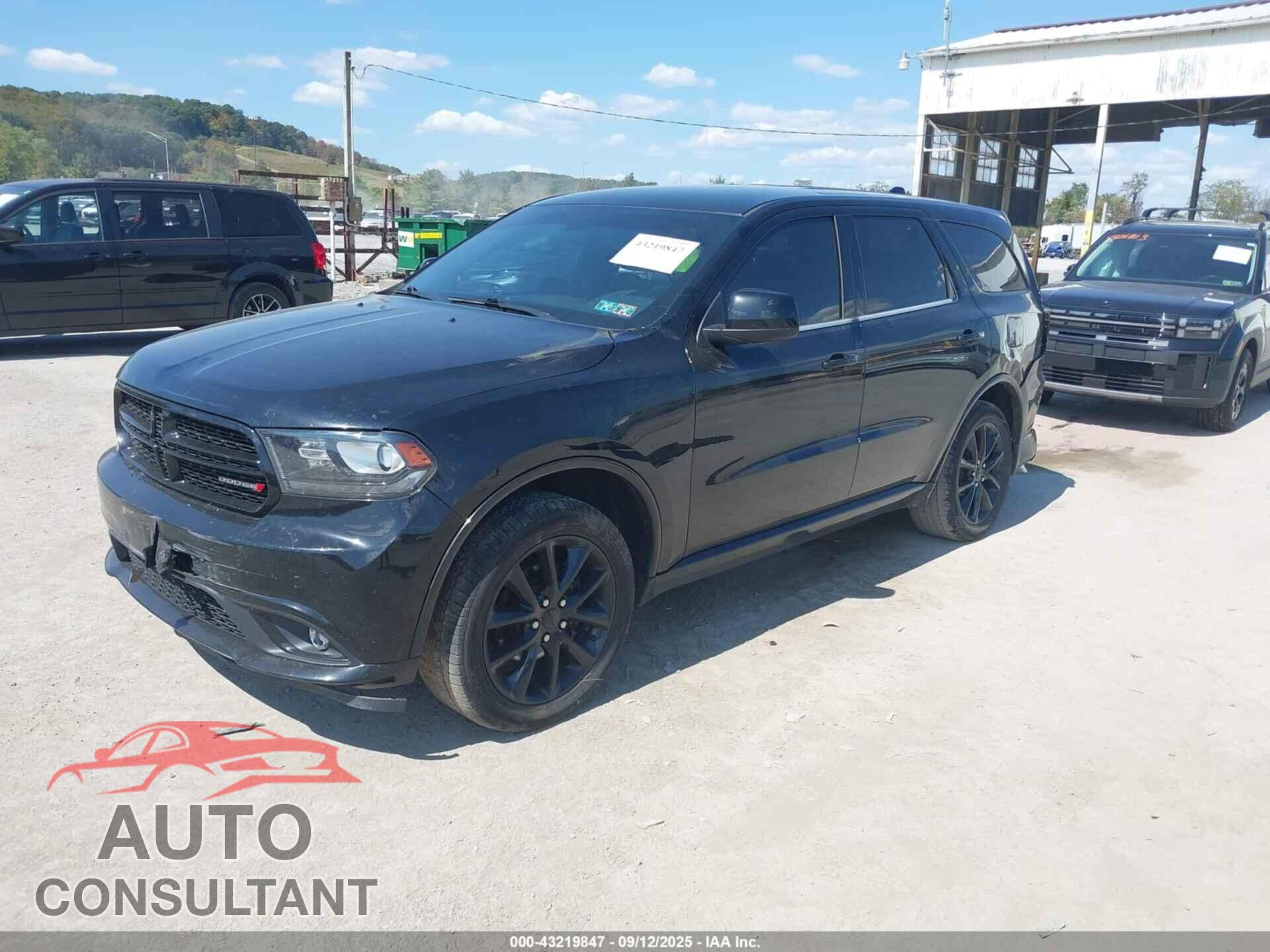 DODGE DURANGO 2018 - 1C4RDJAG9JC116908