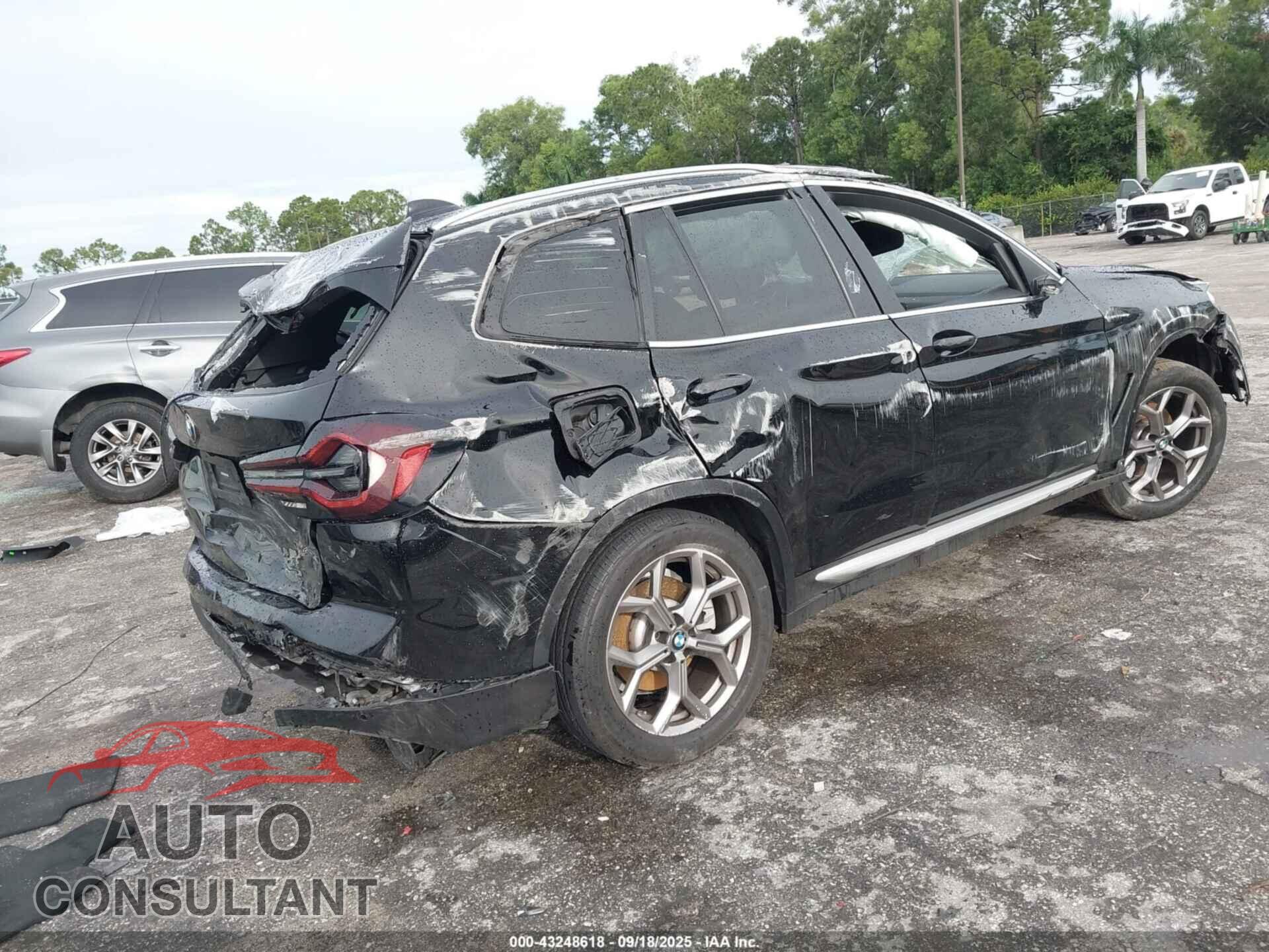 BMW X3 2022 - 5UX43DP03N9K84635