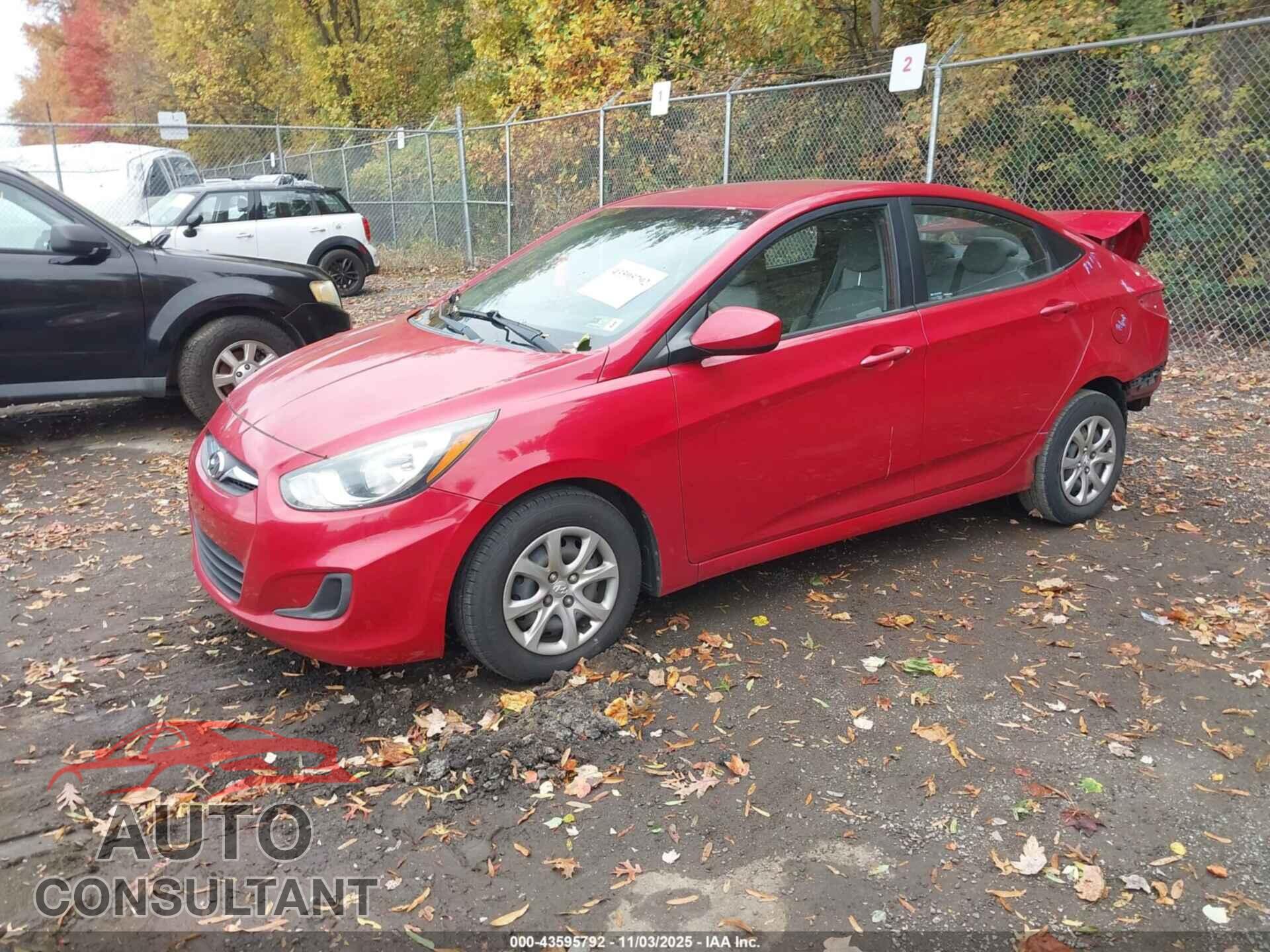 HYUNDAI ACCENT 2014 - KMHCT4AE4EU755816