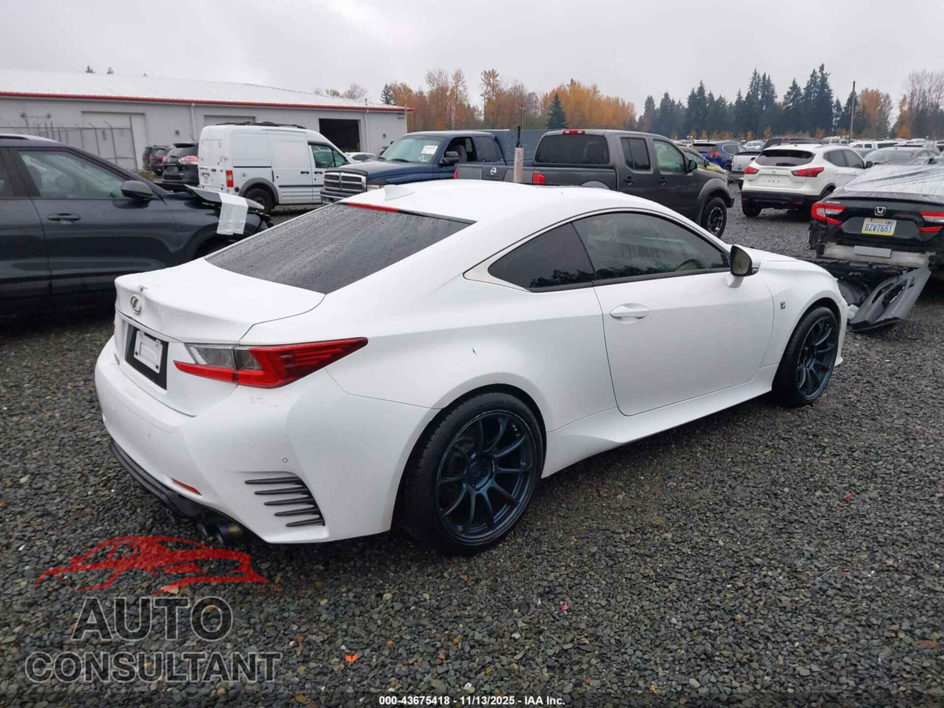 LEXUS RC 350 2015 - JTHHE5BC9F5009878