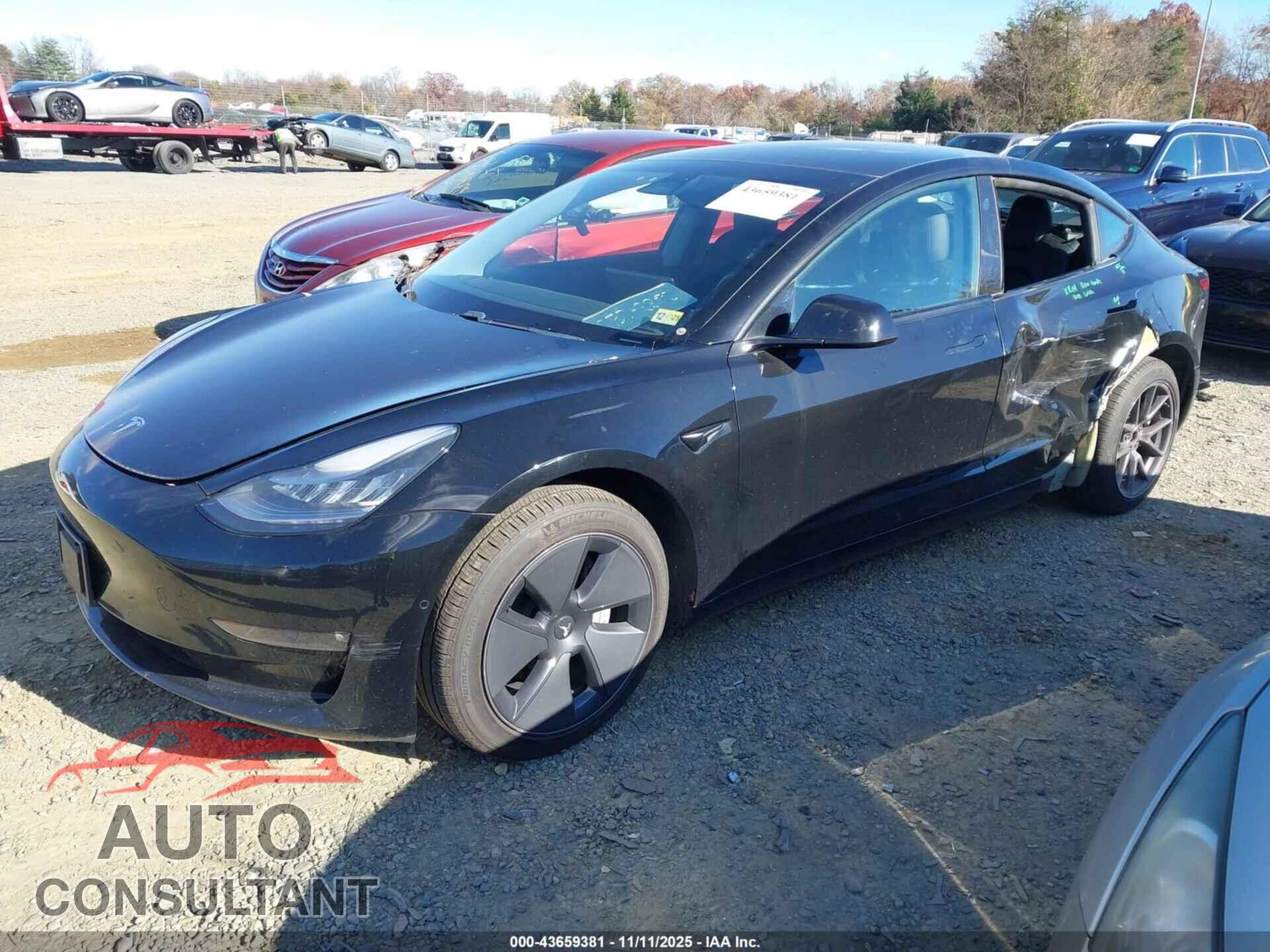 TESLA MODEL 3 2021 - 5YJ3E1EB0MF853021