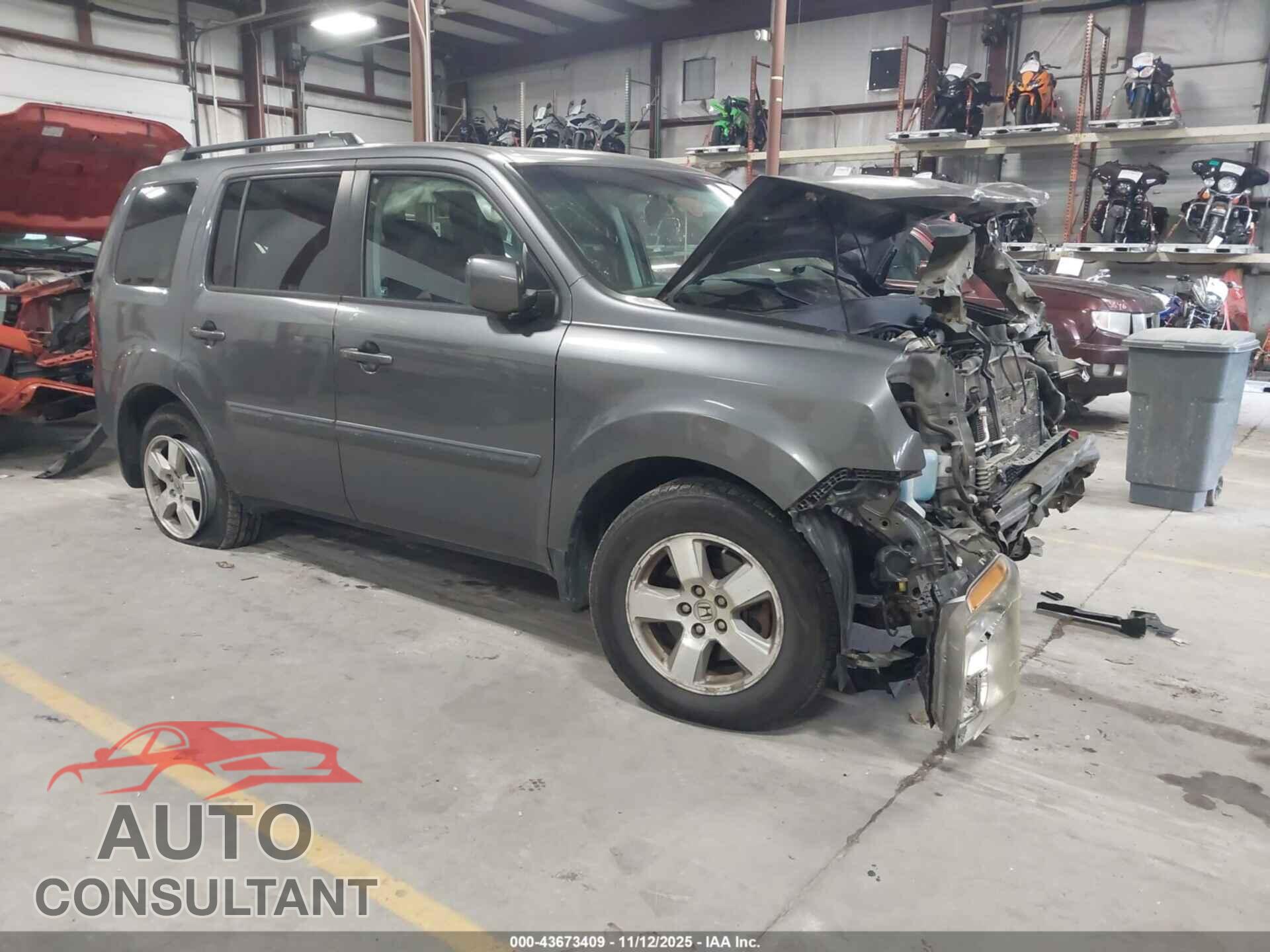 HONDA PILOT 2011 - 5FNYF4H56BB062712