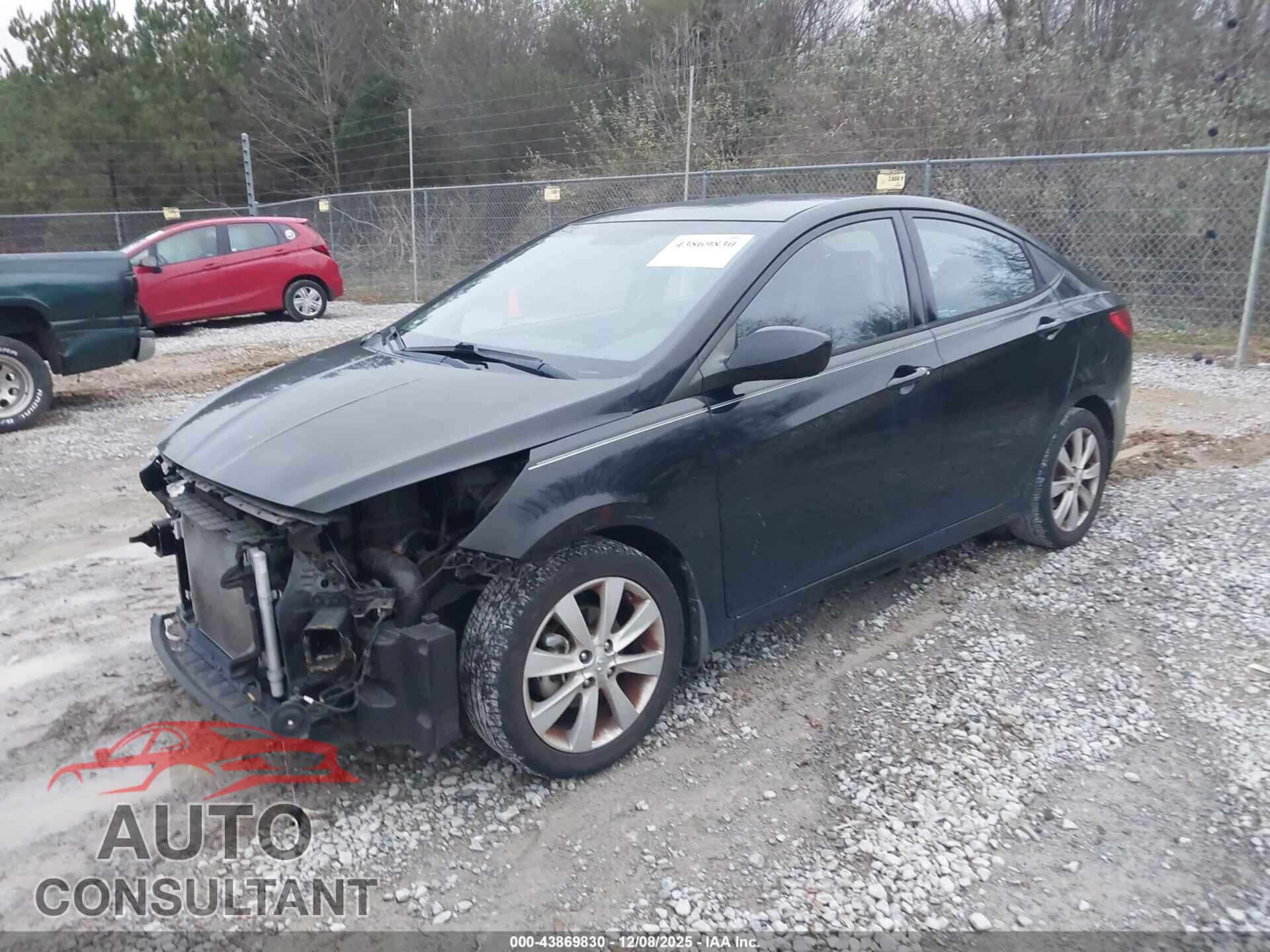HYUNDAI ACCENT 2014 - KMHCU4AE3EU752970