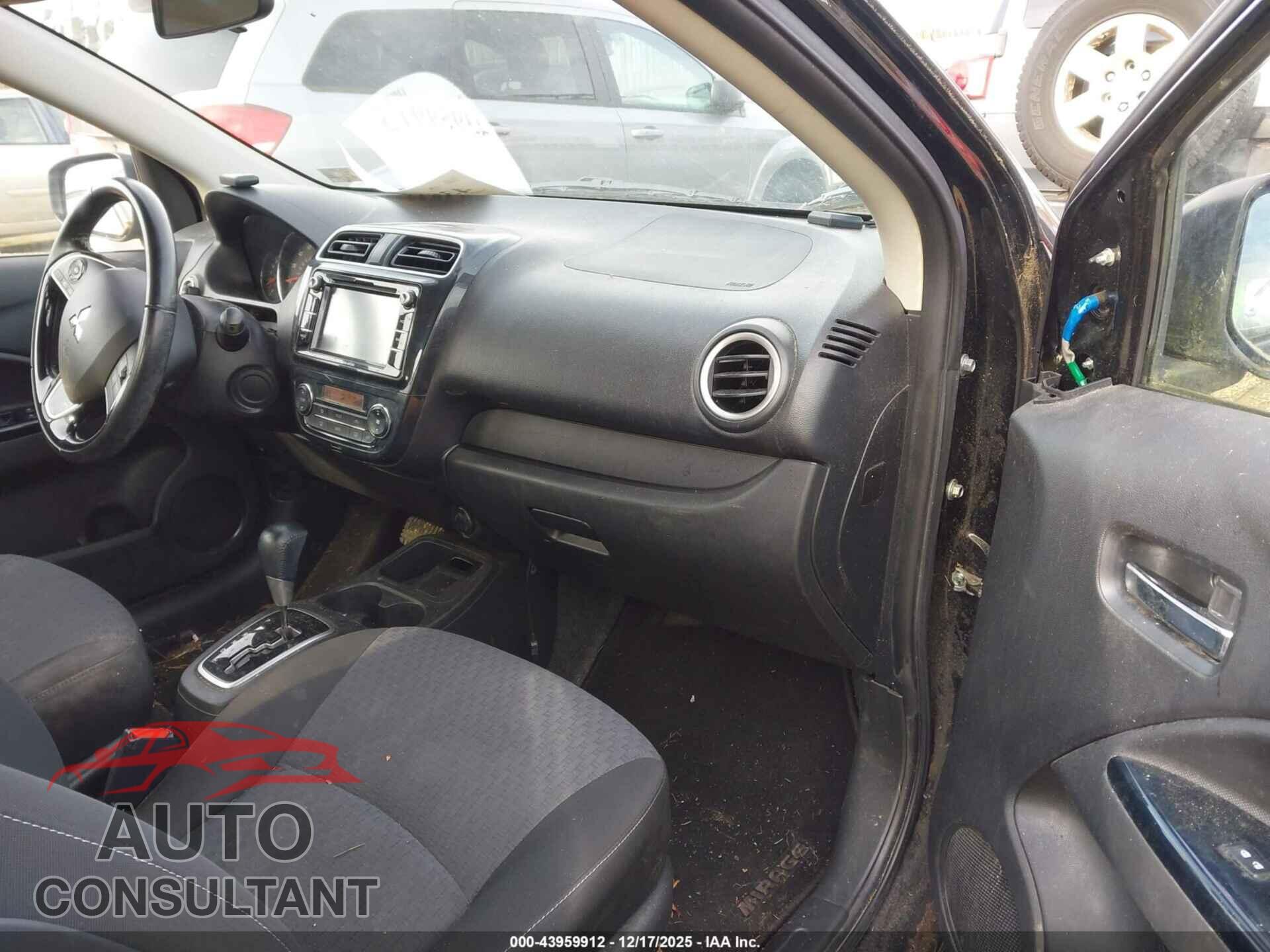 MITSUBISHI MIRAGE 2017 - ML32A4HJ3HH020026