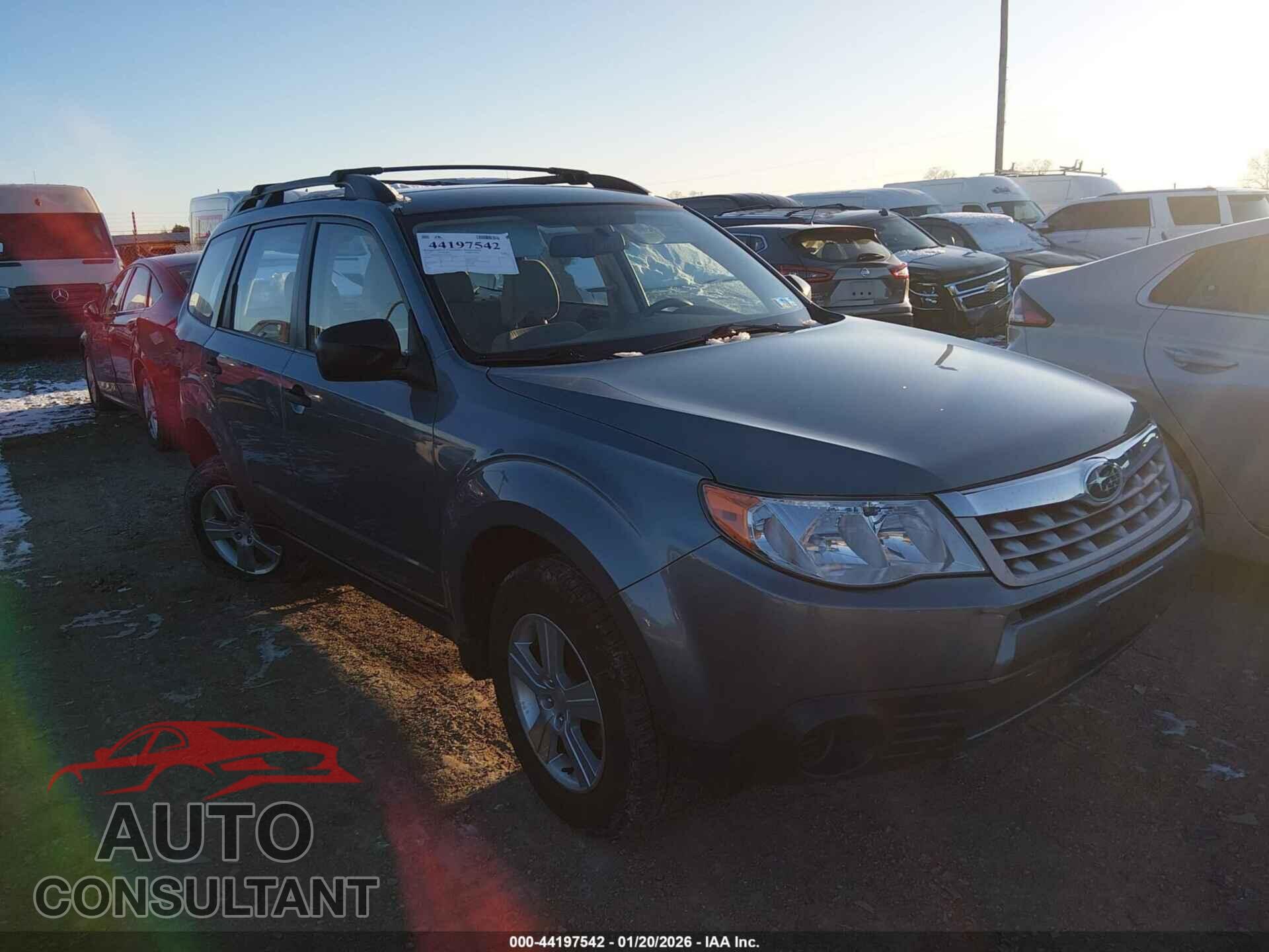 SUBARU FORESTER 2012 - JF2SHABCXCH435498
