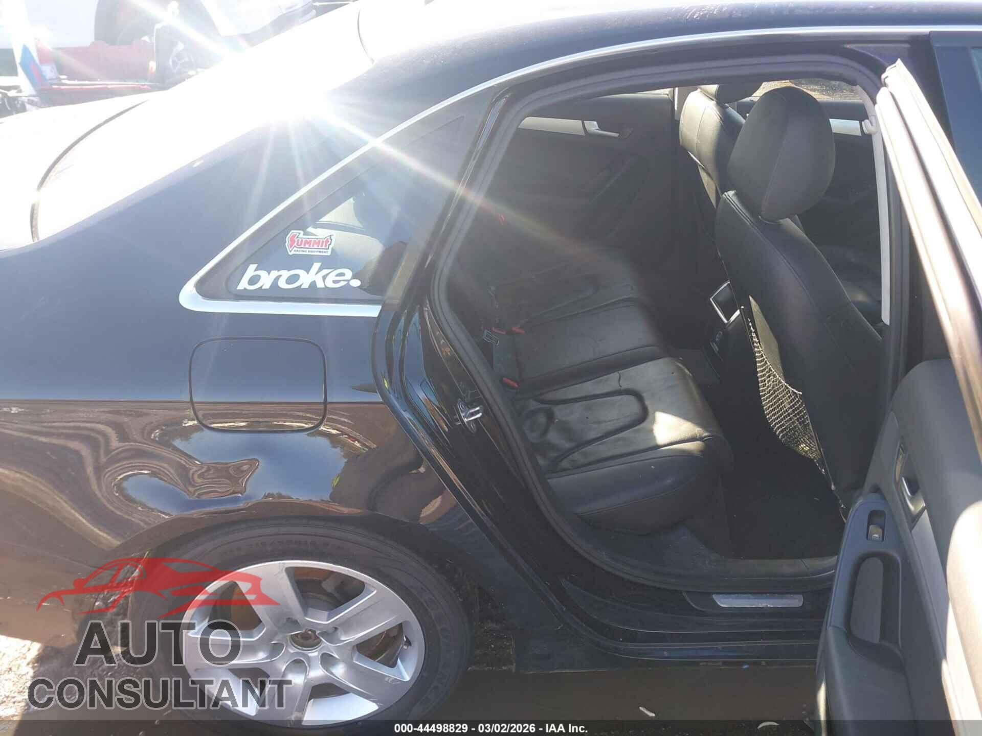 AUDI A4 2012 - WAUDFAFL2CN004904