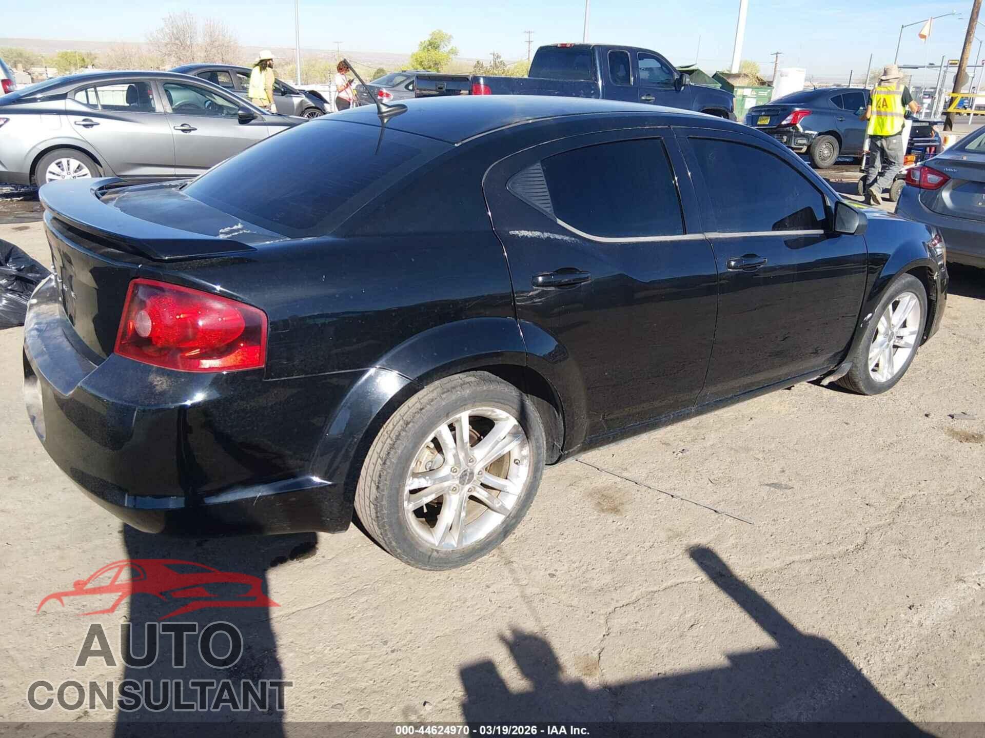 DODGE AVENGER 2013 - 1C3CDZAG4DN526260