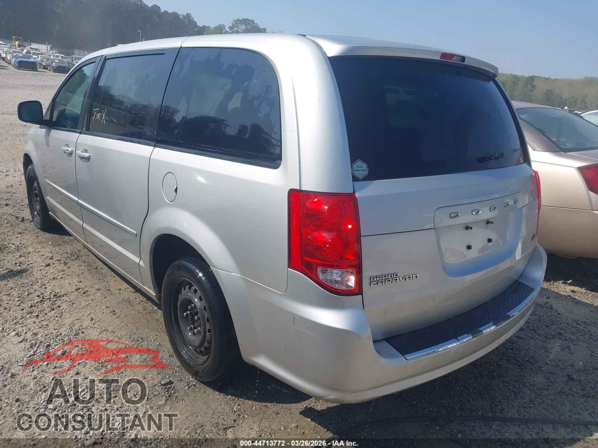 DODGE GRAND CARAVAN 2012 - 2C4RDGBG5CR213941