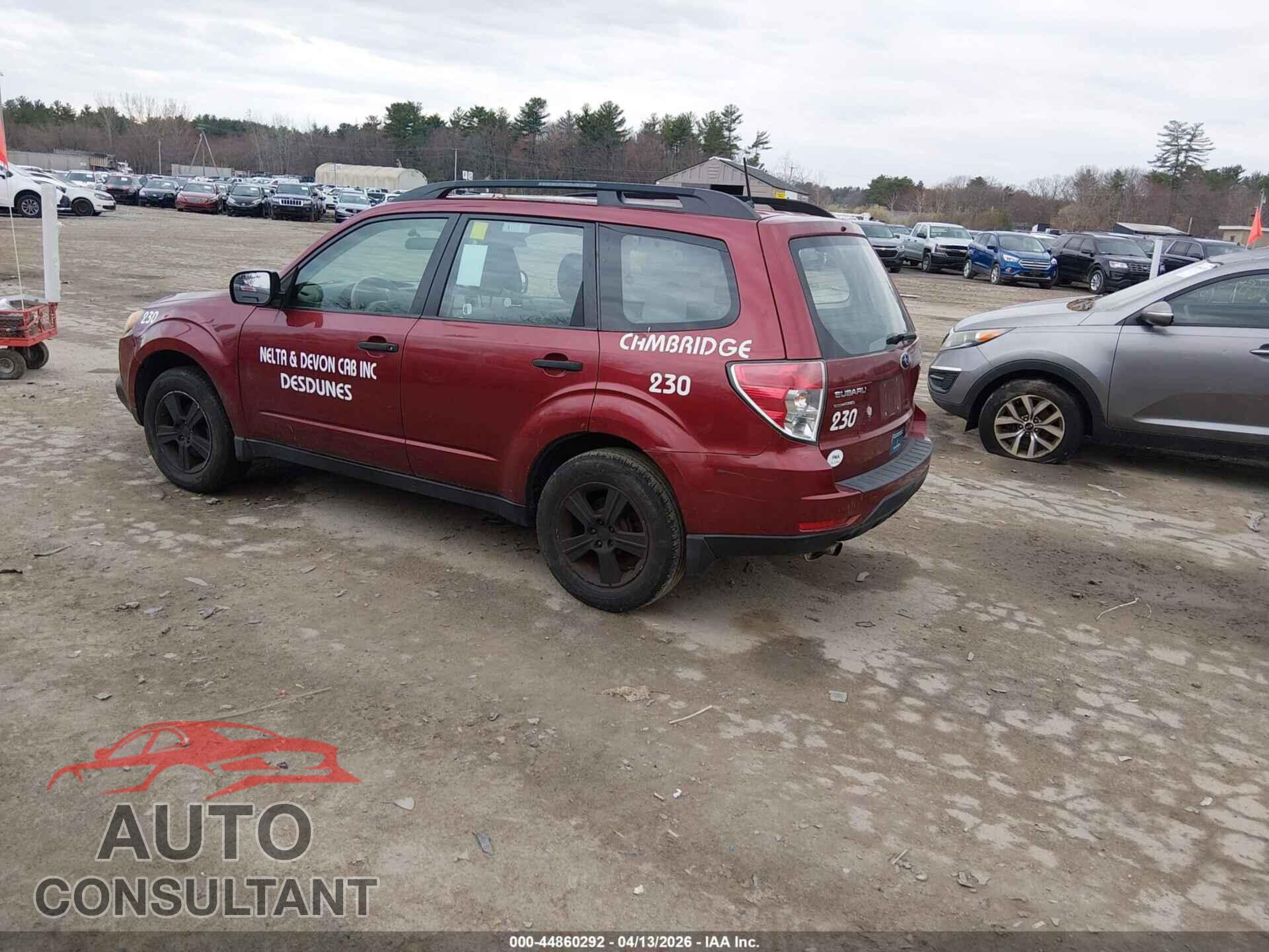 SUBARU FORESTER 2011 - JF2SHABCXBH772400