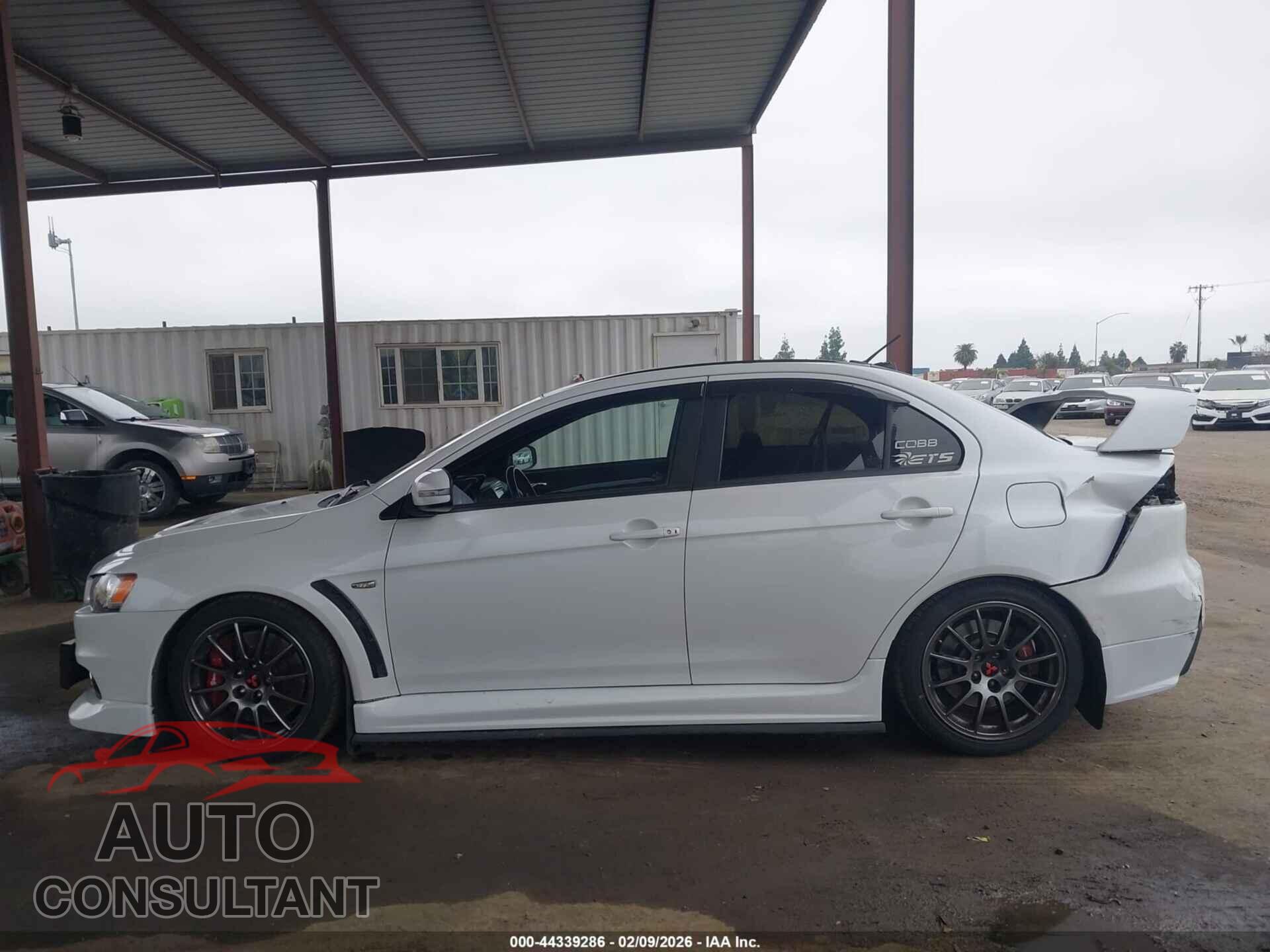 MITSUBISHI LANCER EVOLUTION 2015 - JA32W7FV5FU027696