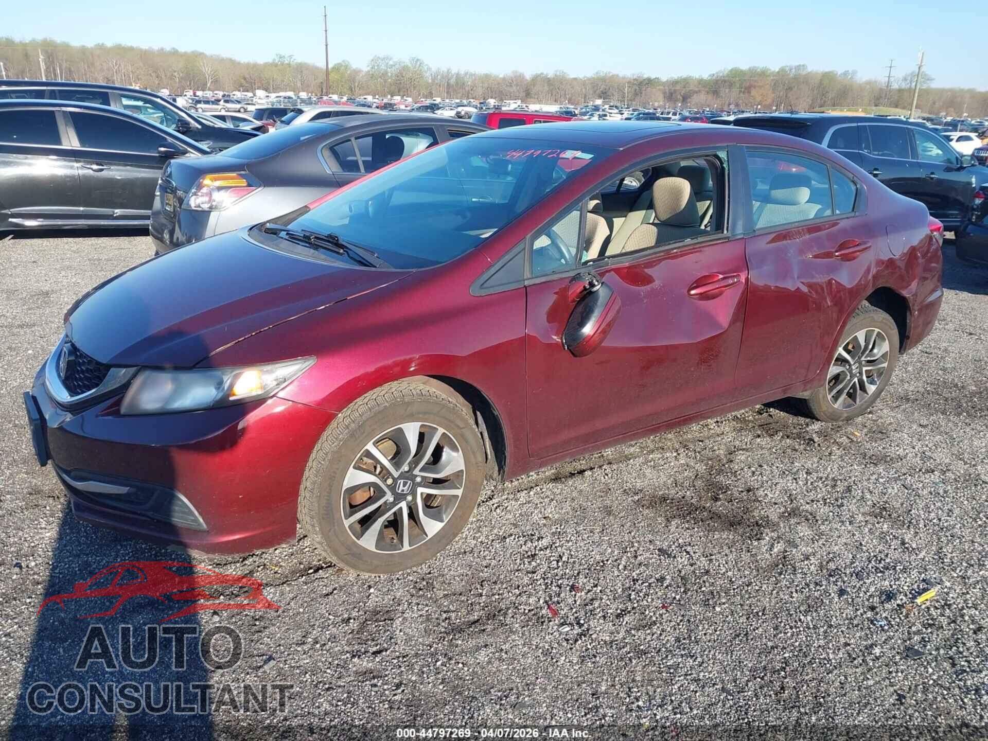 HONDA CIVIC 2014 - 19XFB2F8XEE237803