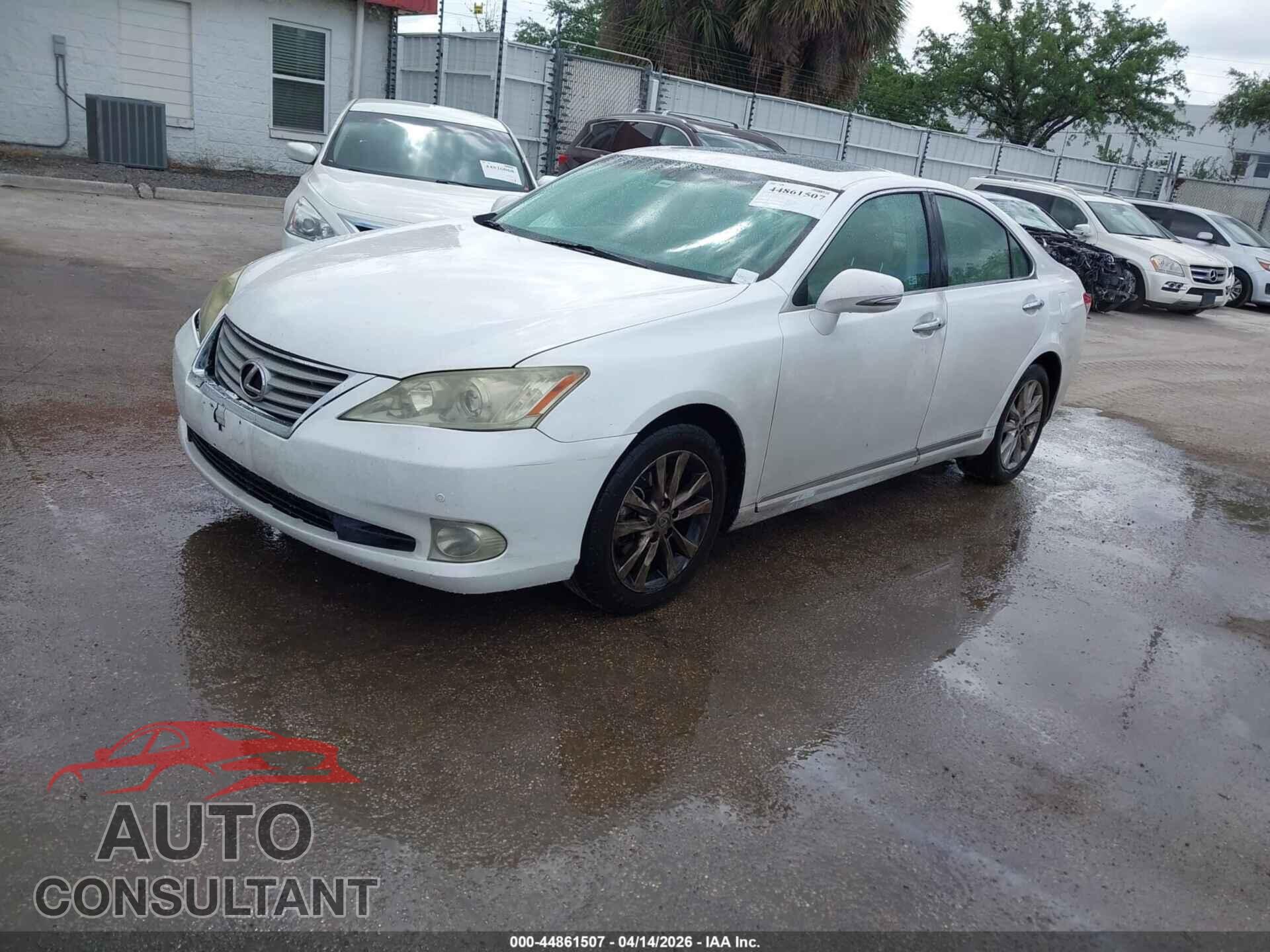 LEXUS ES 350 2011 - JTHBK1EG3B2457633