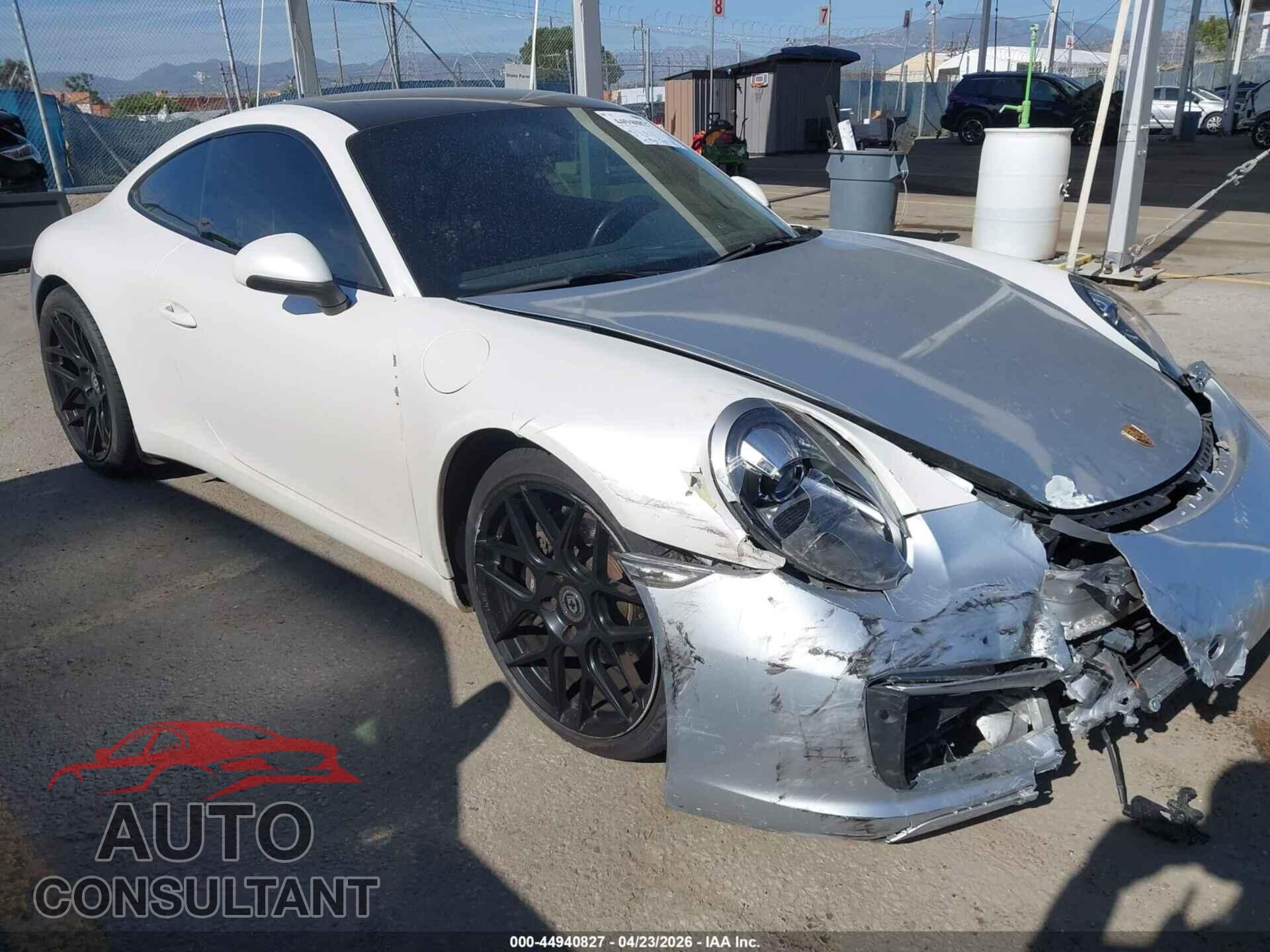PORSCHE 911 2017 - WP0CA2A98HS142809
