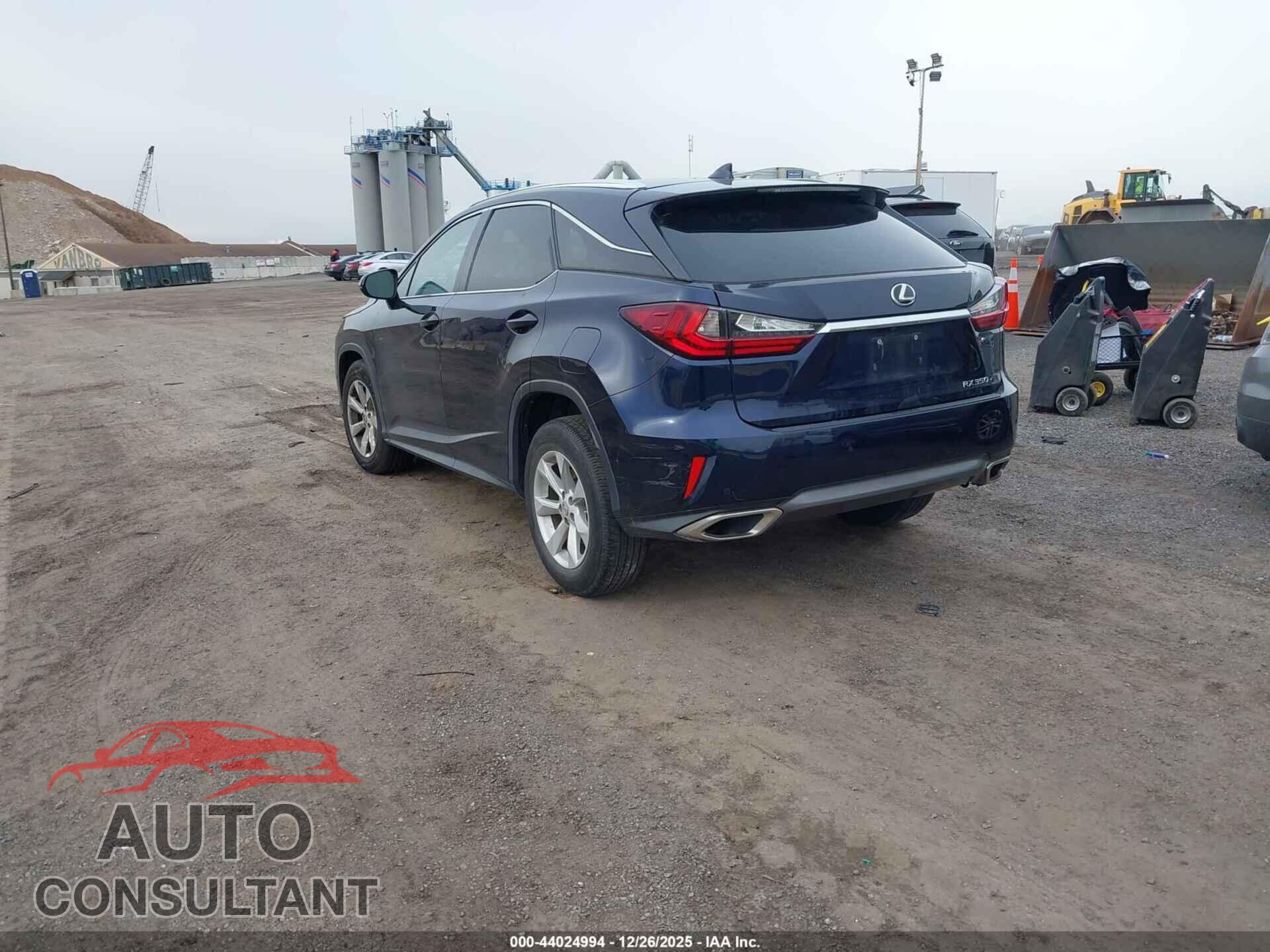 LEXUS RX 350 2017 - 2T2BZMCA1HC132059