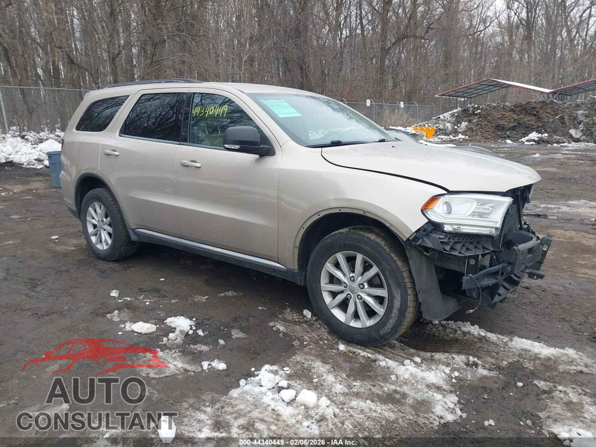 DODGE DURANGO 2015 - 1C4RDJAG6FC946866
