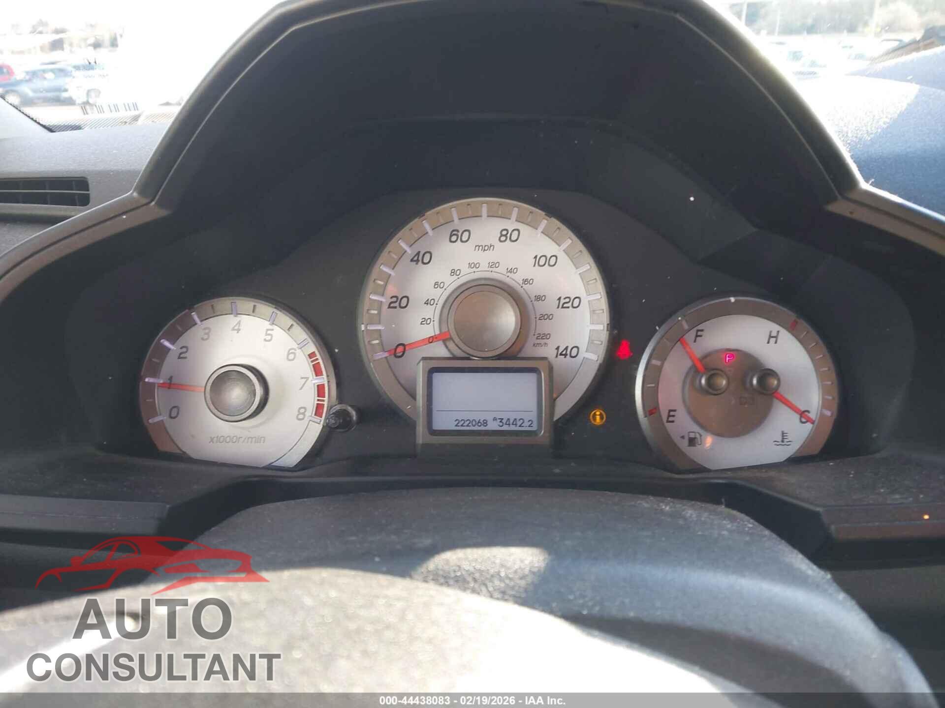 HONDA PILOT 2013 - 5FNYF4H91DB068424
