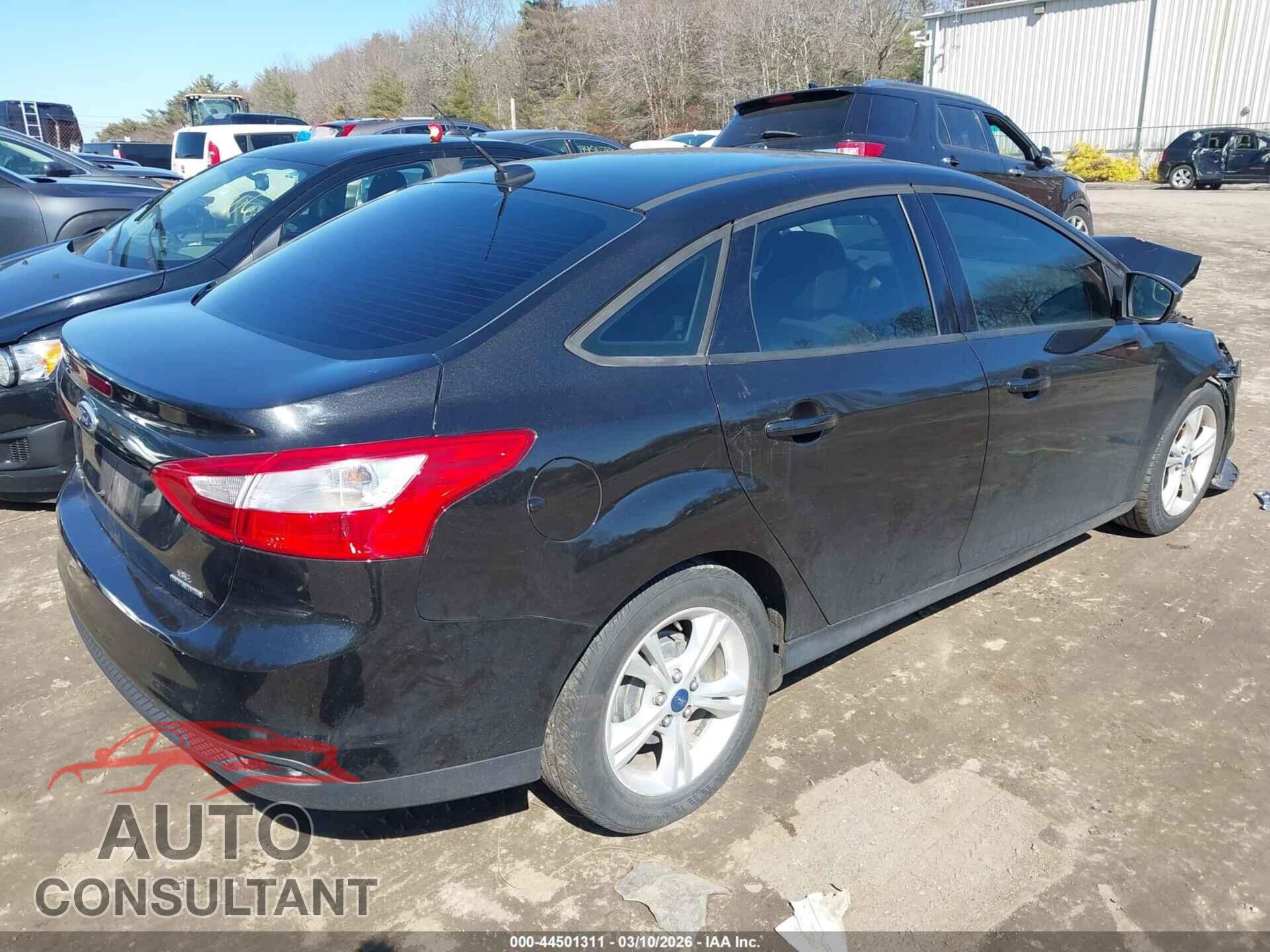 FORD FOCUS 2013 - 1FADP3F2XDL291236