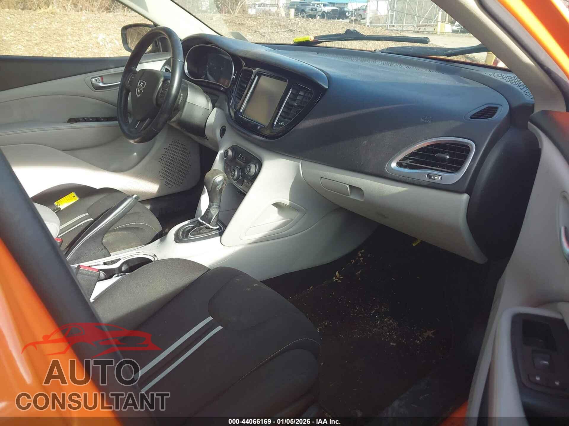DODGE DART 2013 - 1C3CDFBA3DD338862