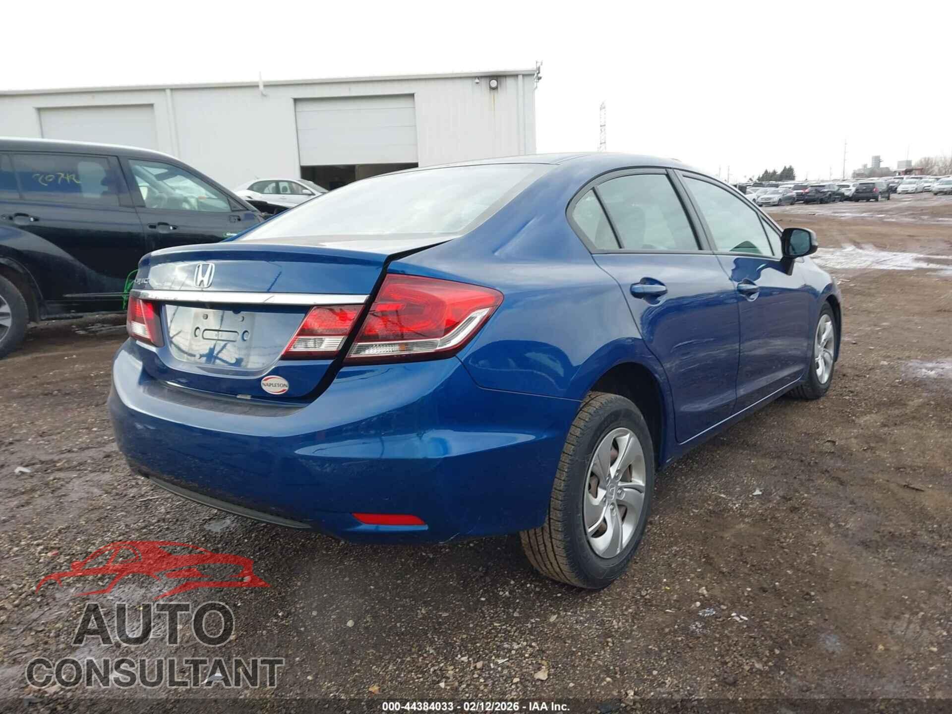 HONDA CIVIC 2013 - 19XFB2F57DE078064