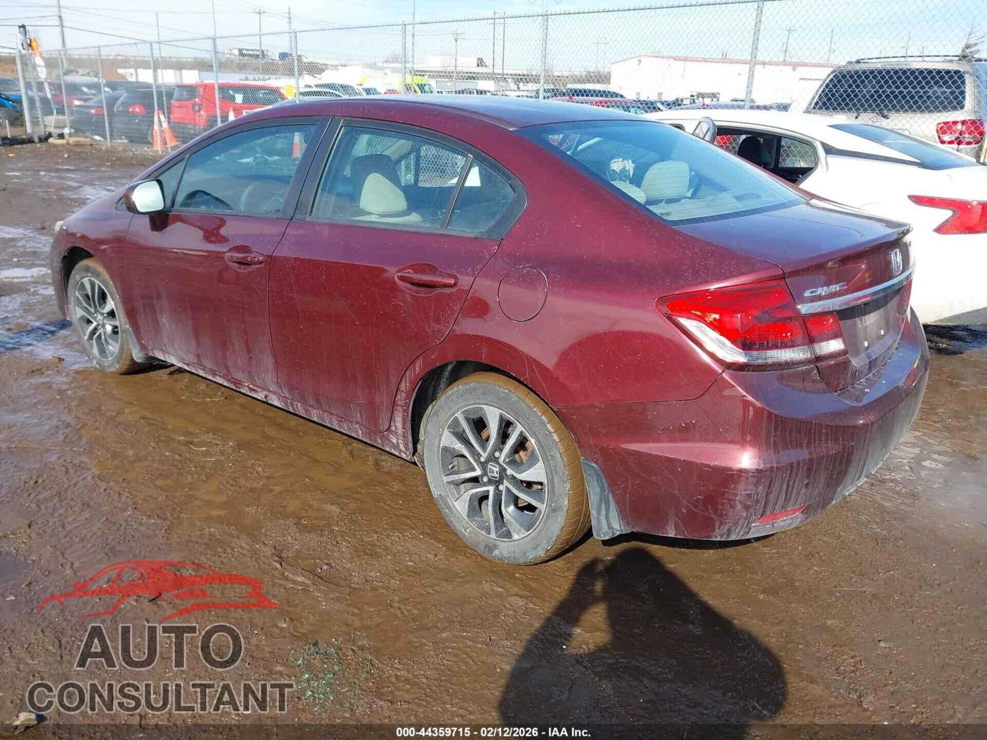HONDA CIVIC 2015 - 2HGFB2F81FH502633