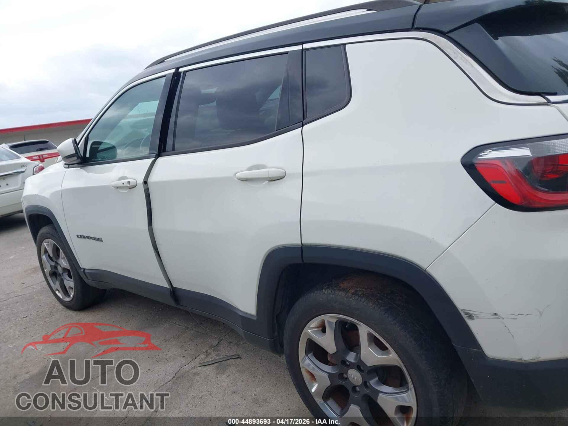 JEEP NEW COMPASS 2017 - 3C4NJDCB1HT631409