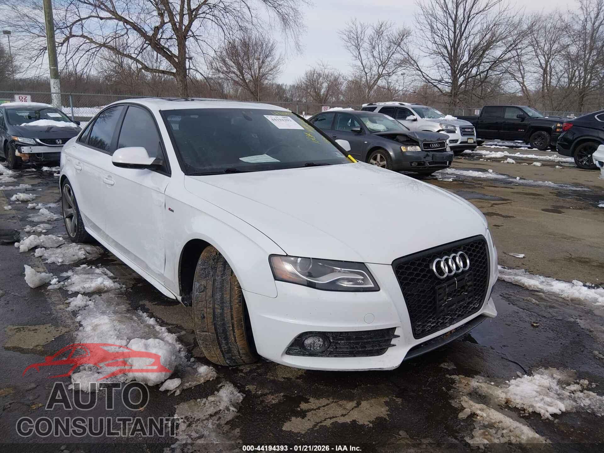 AUDI A4 2012 - WAUKFAFL2CA099849