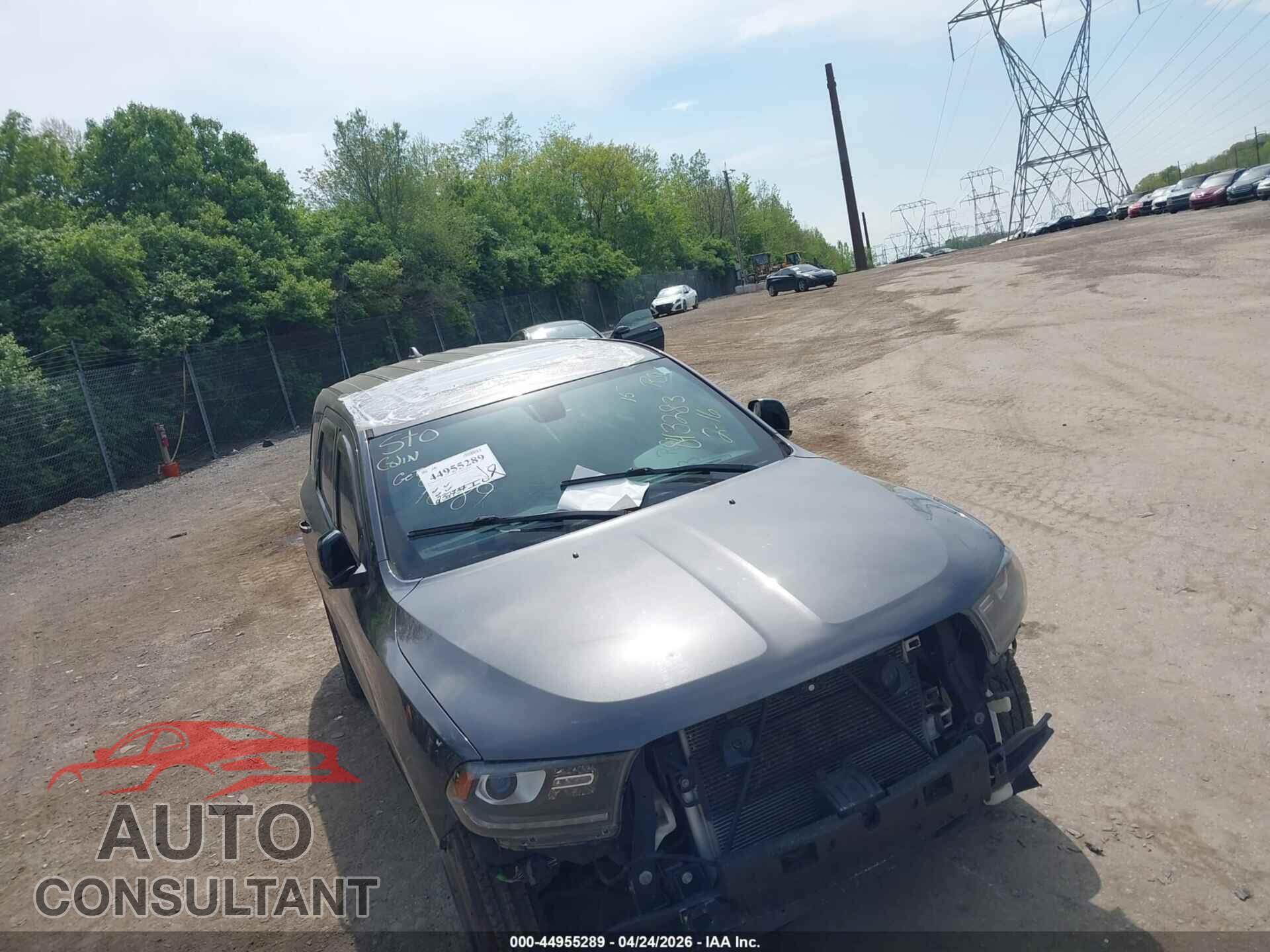 DODGE DURANGO 2015 - 1C4RDJDGXFC843283