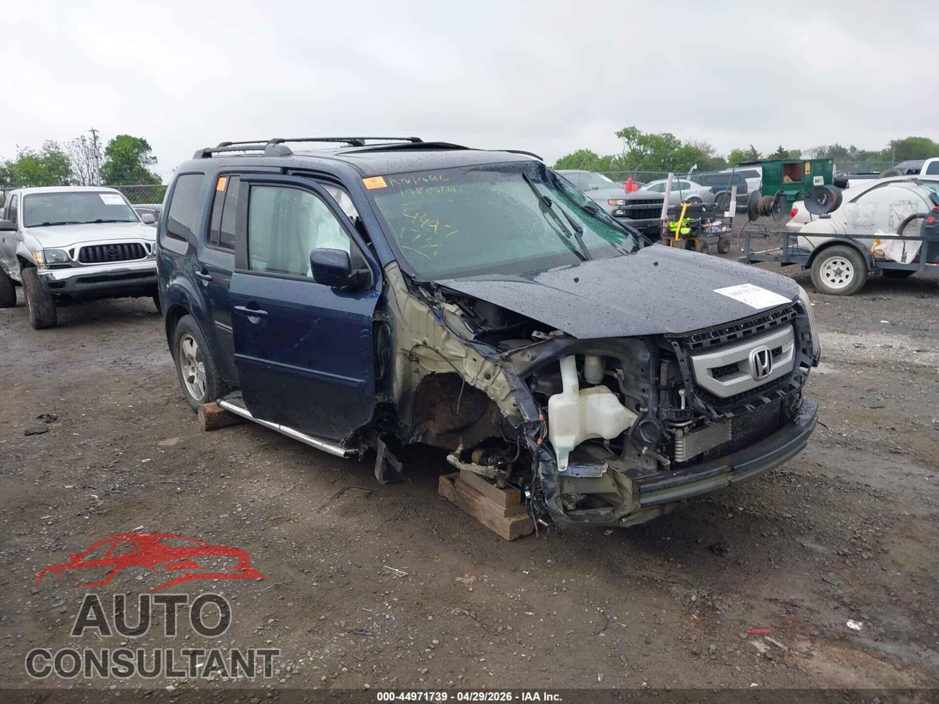 HONDA PILOT 2011 - 5FNYF4H79BB067873
