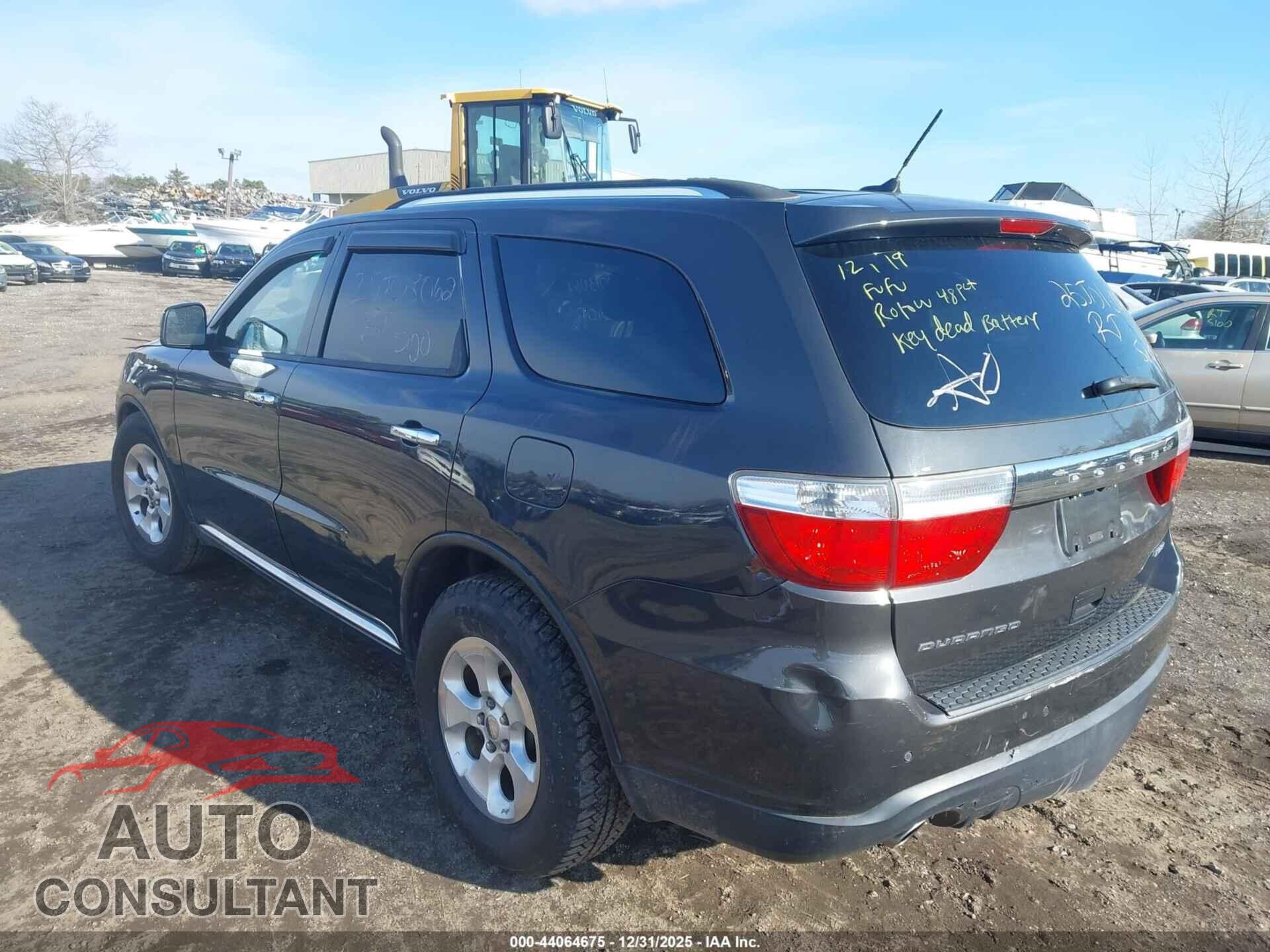 DODGE DURANGO 2011 - 1D4SD4GT3BC648232