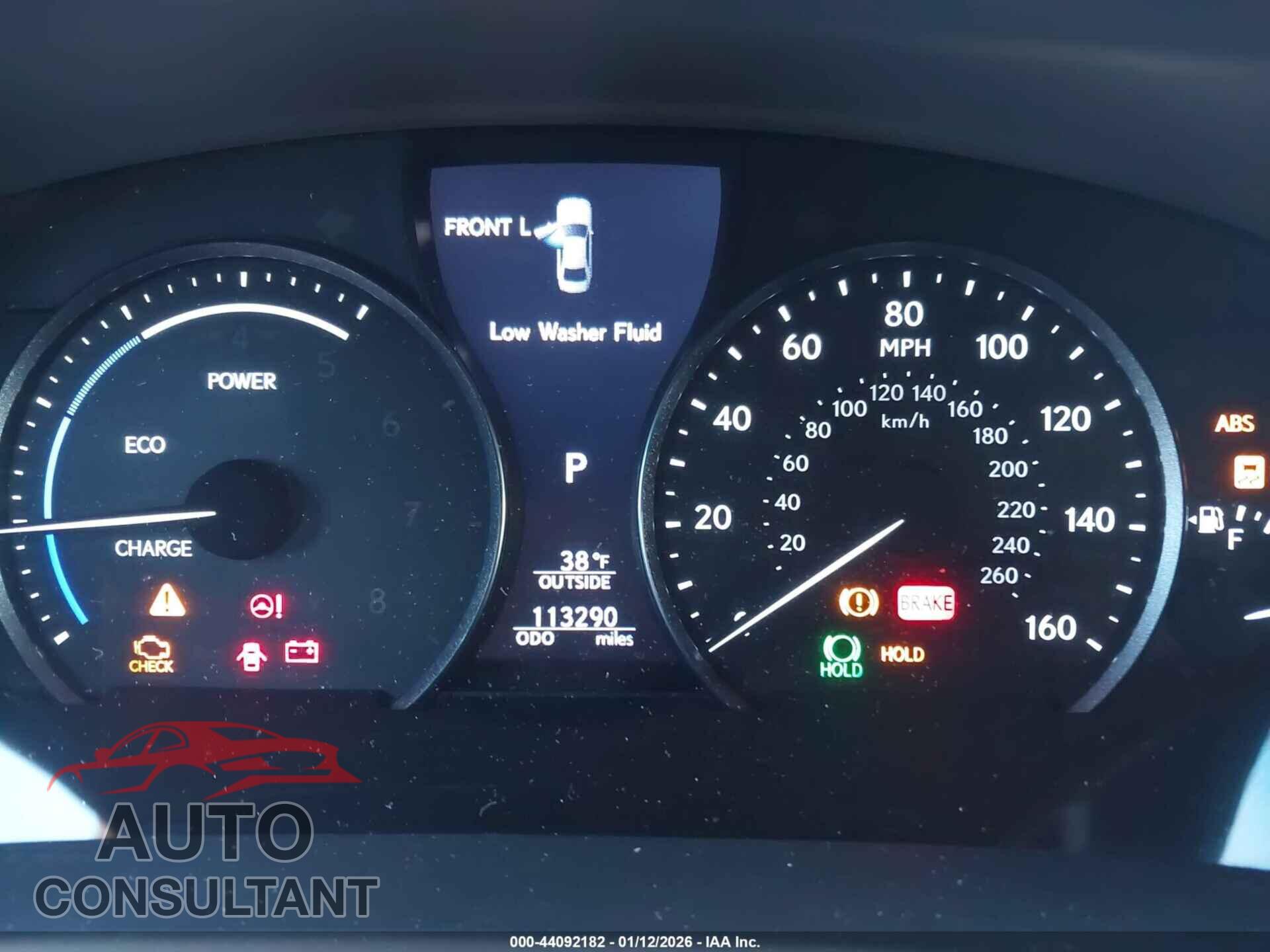 LEXUS LS 600H 2014 - JTHDU1EF7E5017797